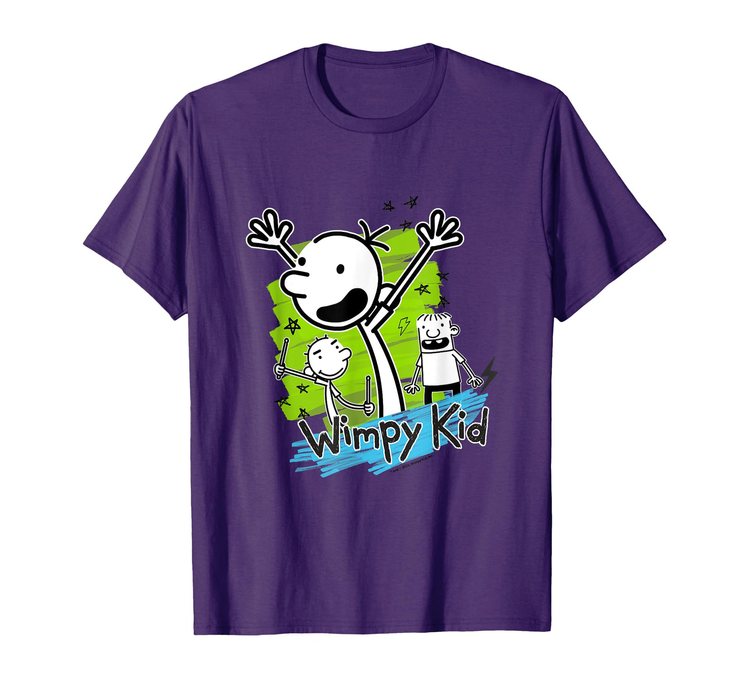 Diary of a Wimpy Kid Greg Stars Doodle T-Shirt