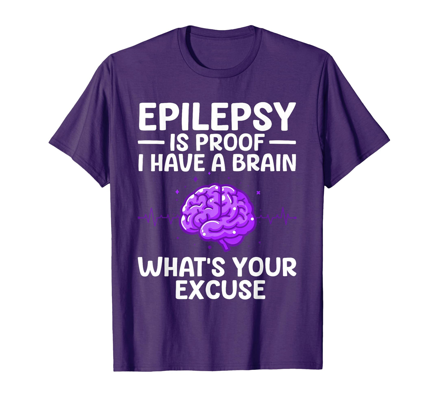 Epilepsy For Men Women Kids Epileptic Epilepsy Awareness T-Shirt