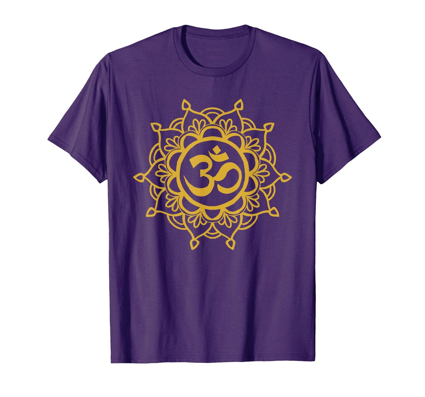 Aum Mandala Retro Om Hinduism Symbol Sacred Geometry Gift T-Shirt