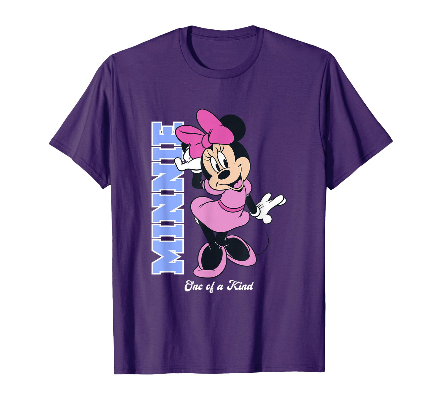 Disney Mickey and Friends Minnie Mouse One of A Kind Pink T-Shirt