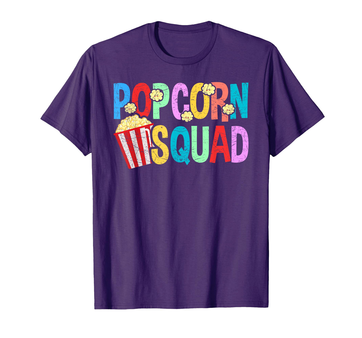 Popcorn Squad, Funny Movie Theater For Women Men T-Shirt