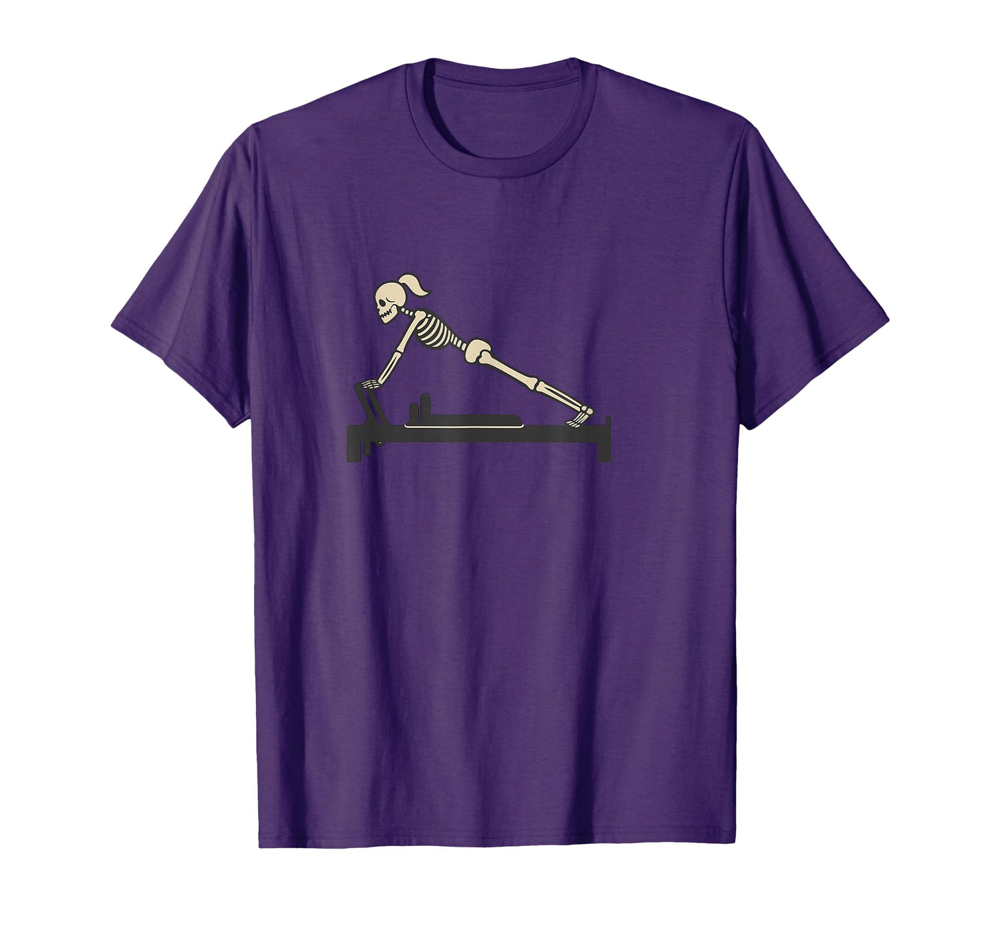 Halloween Skeleton Pilates T-Shirt