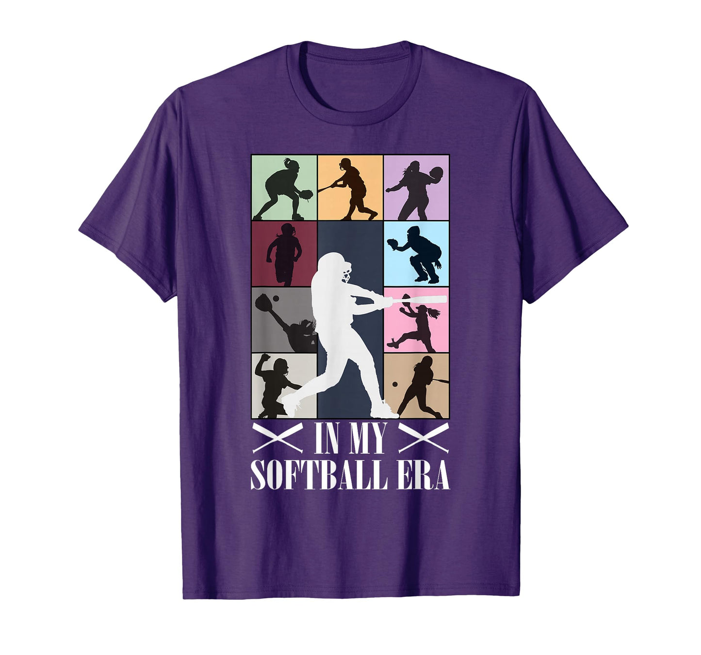 In My Softball Era Funny Softball Girl Player Lover T-Shirt