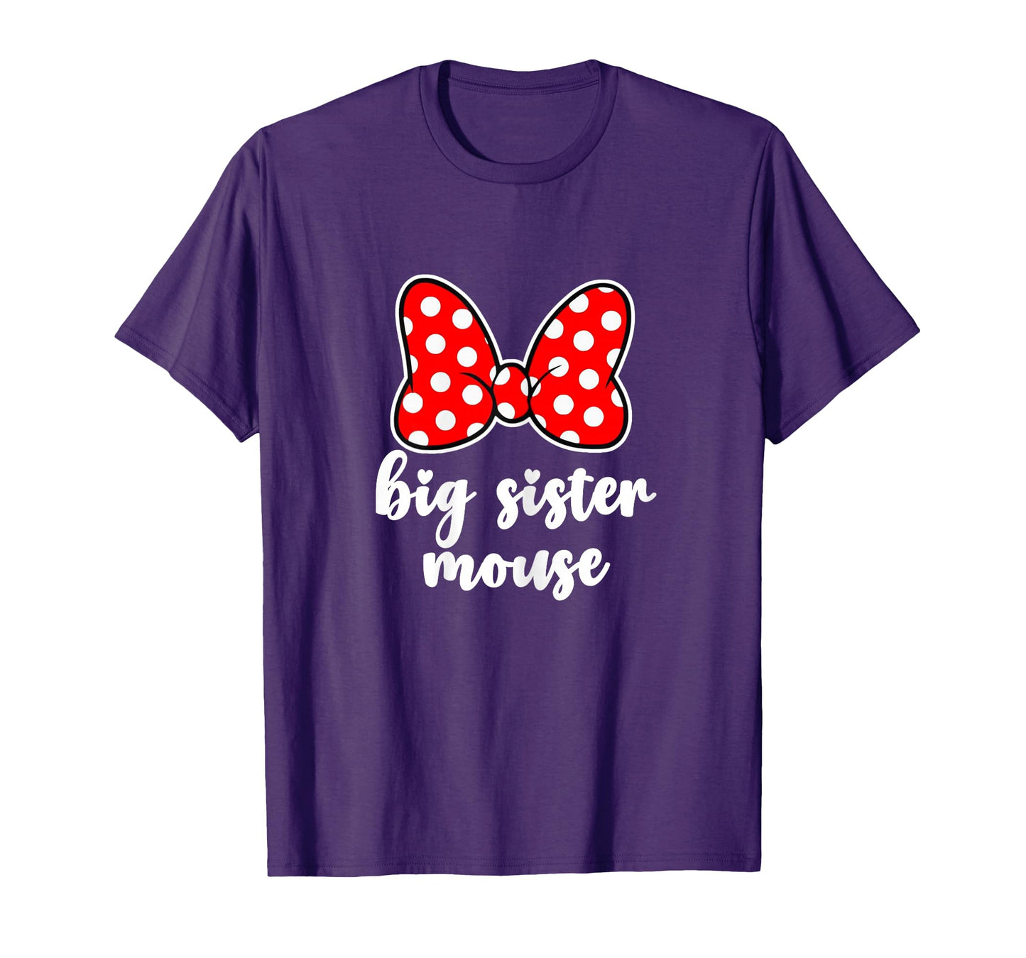 Kids Big Sister Mouse Bow Family Vacation - Youth, Toddler T-Shirt