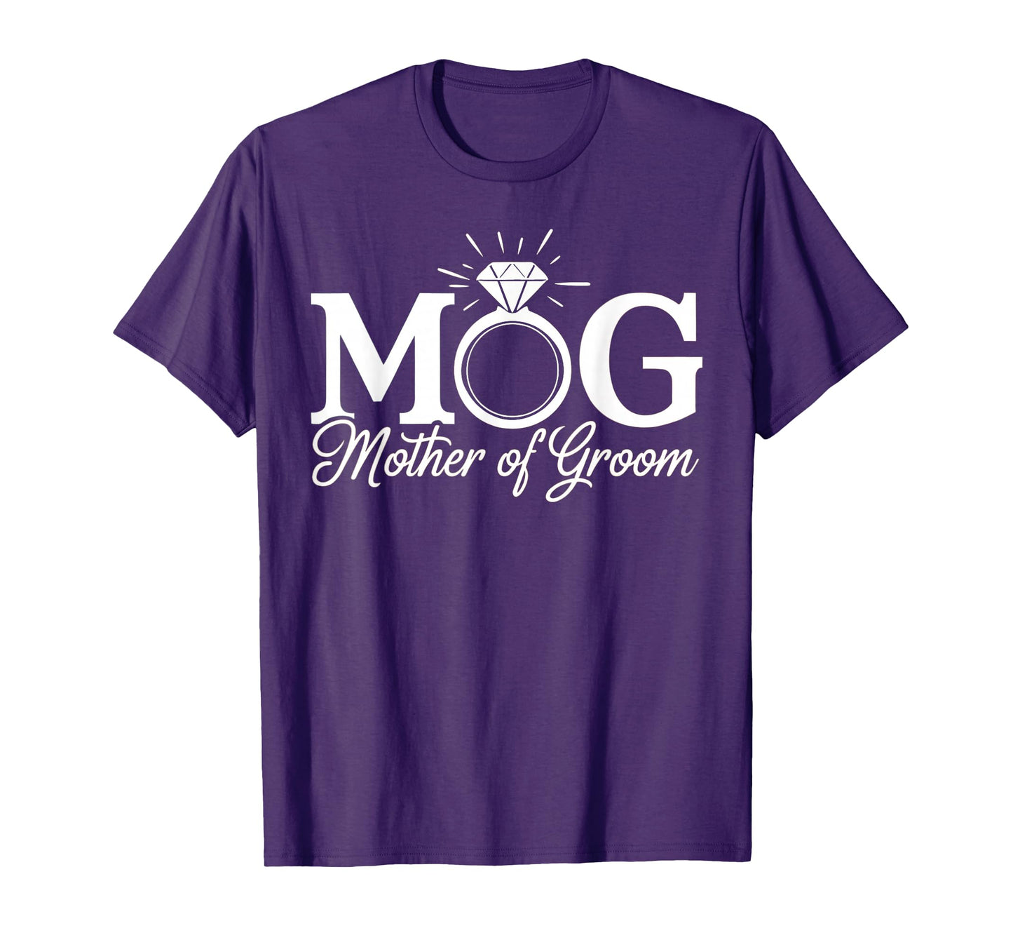 Womens Mother Of The Groom MOB MOG Mom Wedding Bachelorette T-Shirt