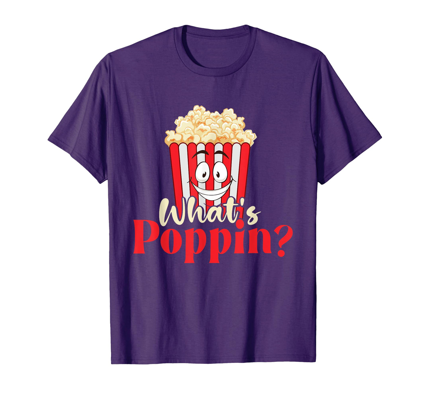 What's Poppin - Popcorn Lover Caramel Corn T-Shirt