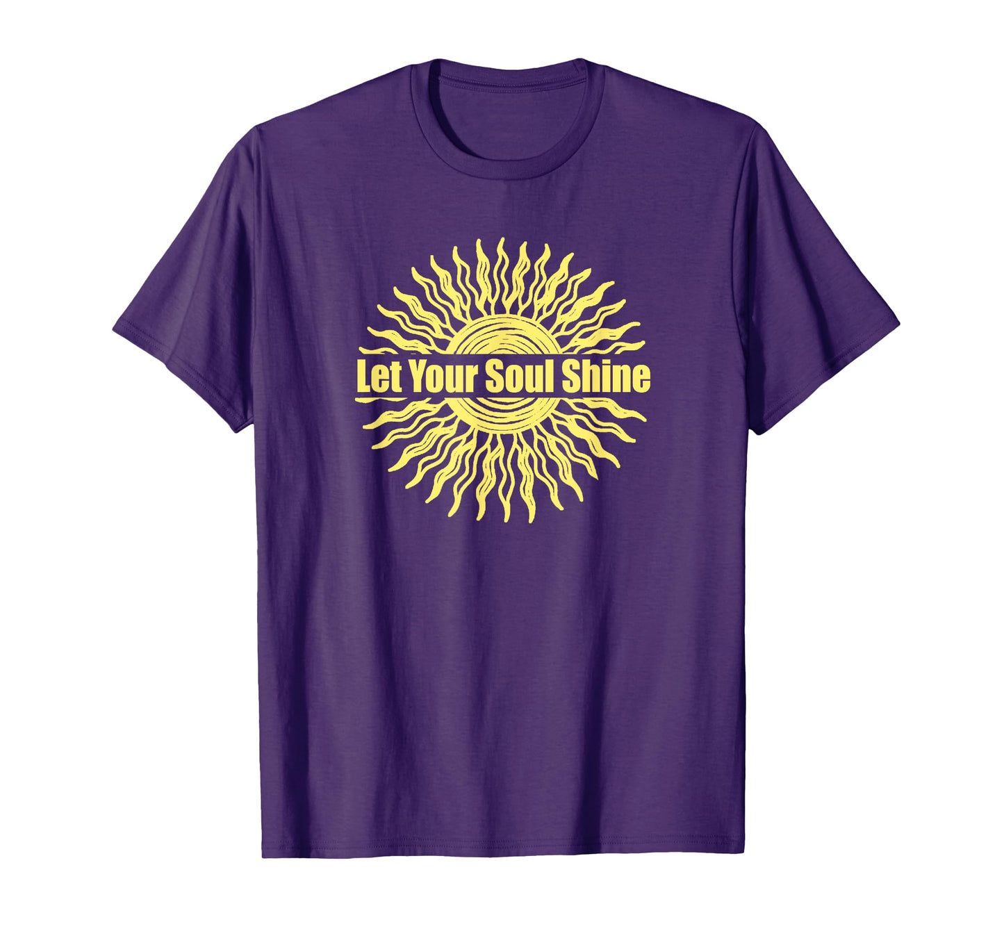 Tribal Art Let Your Soul Shine Inspirational Motivational T-Shirt