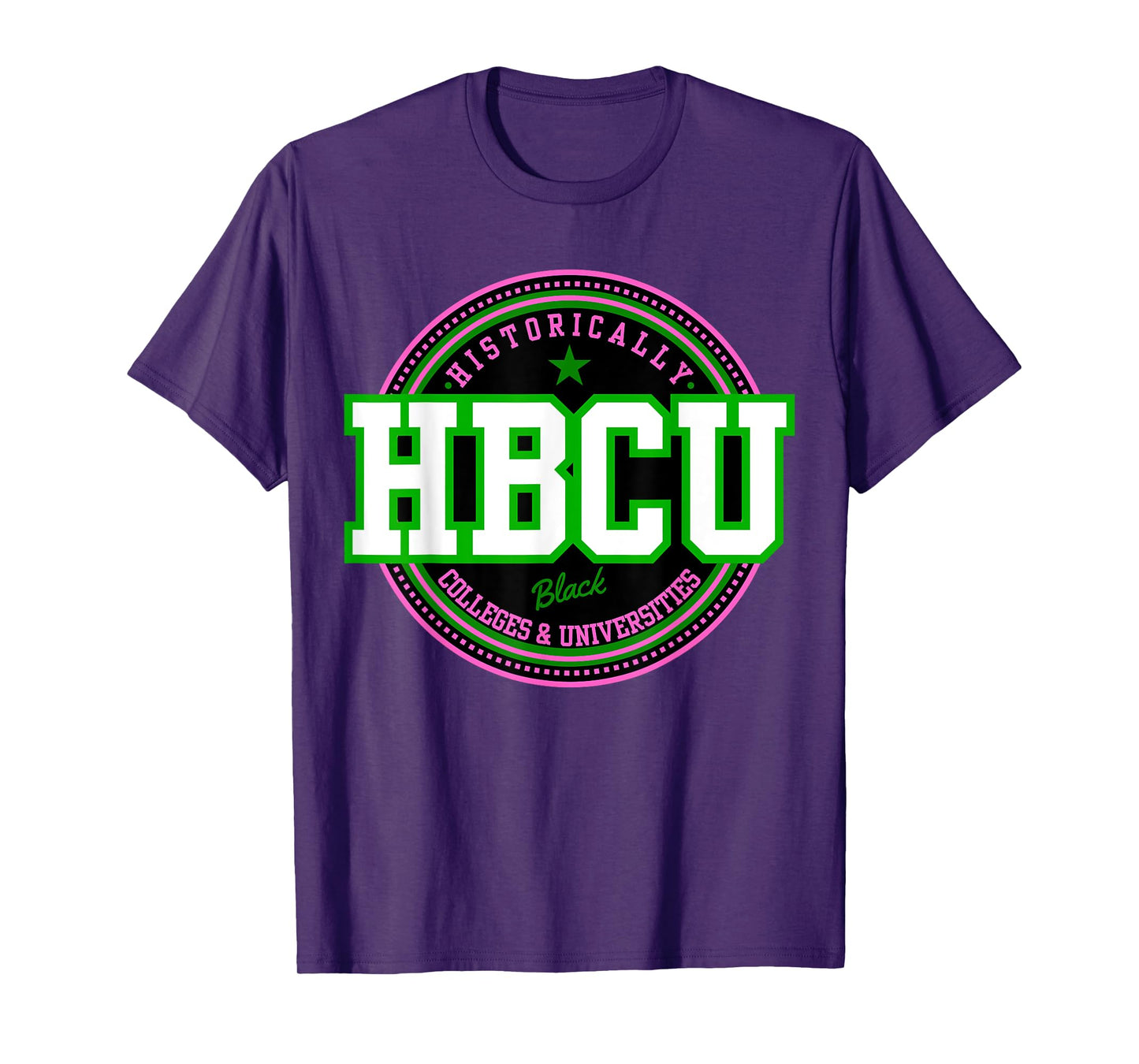 HBCU Pink And Green Historically Black College University T-Shirt