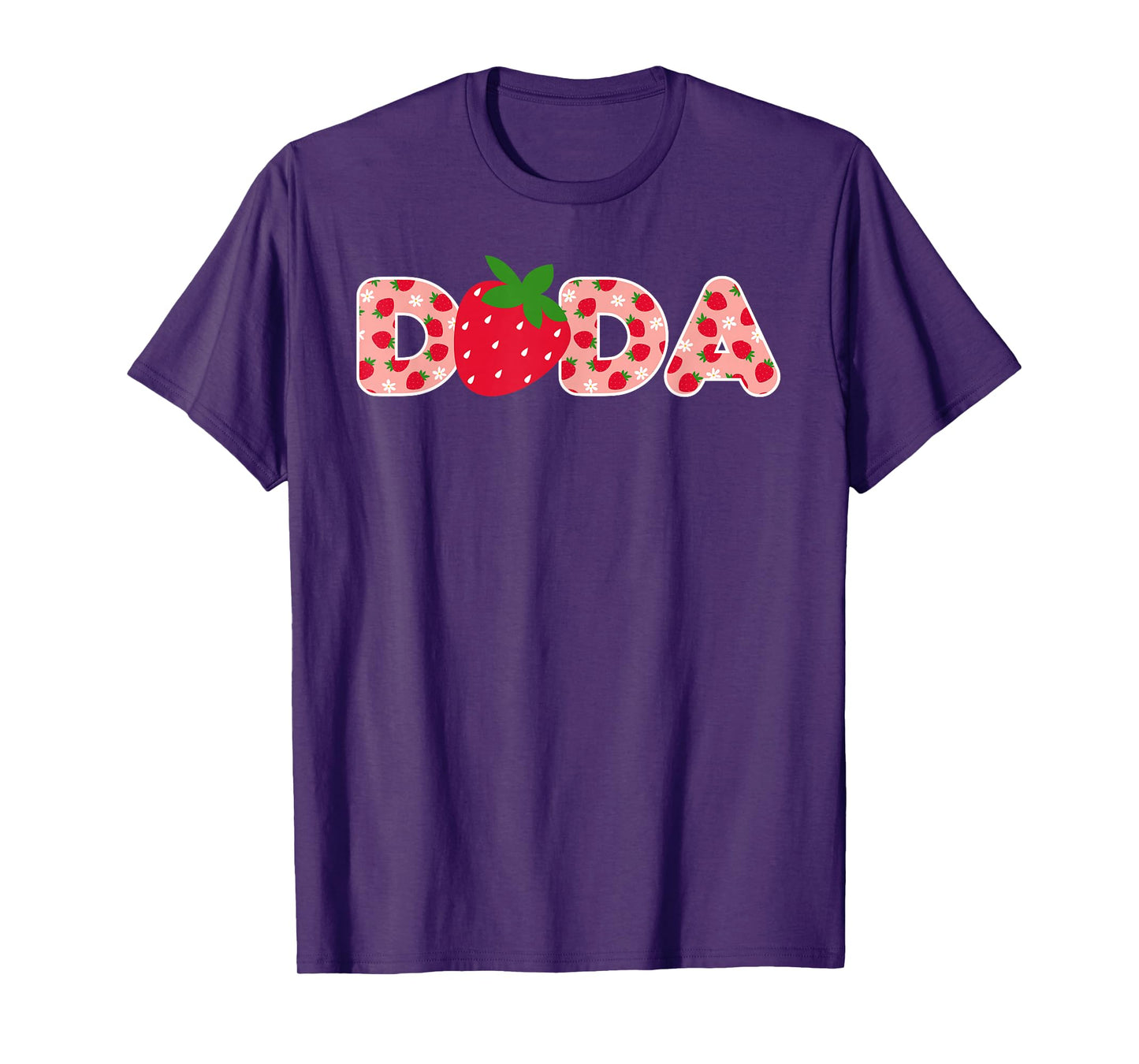 Dada Strawberry First Birthday Family Funny Strawberry T-Shirt