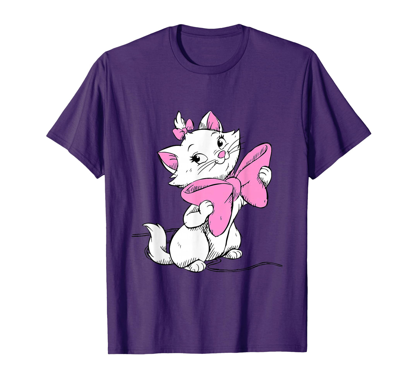 Disney The Aristocats Marie Big Bow Lovely Smile T-Shirt
