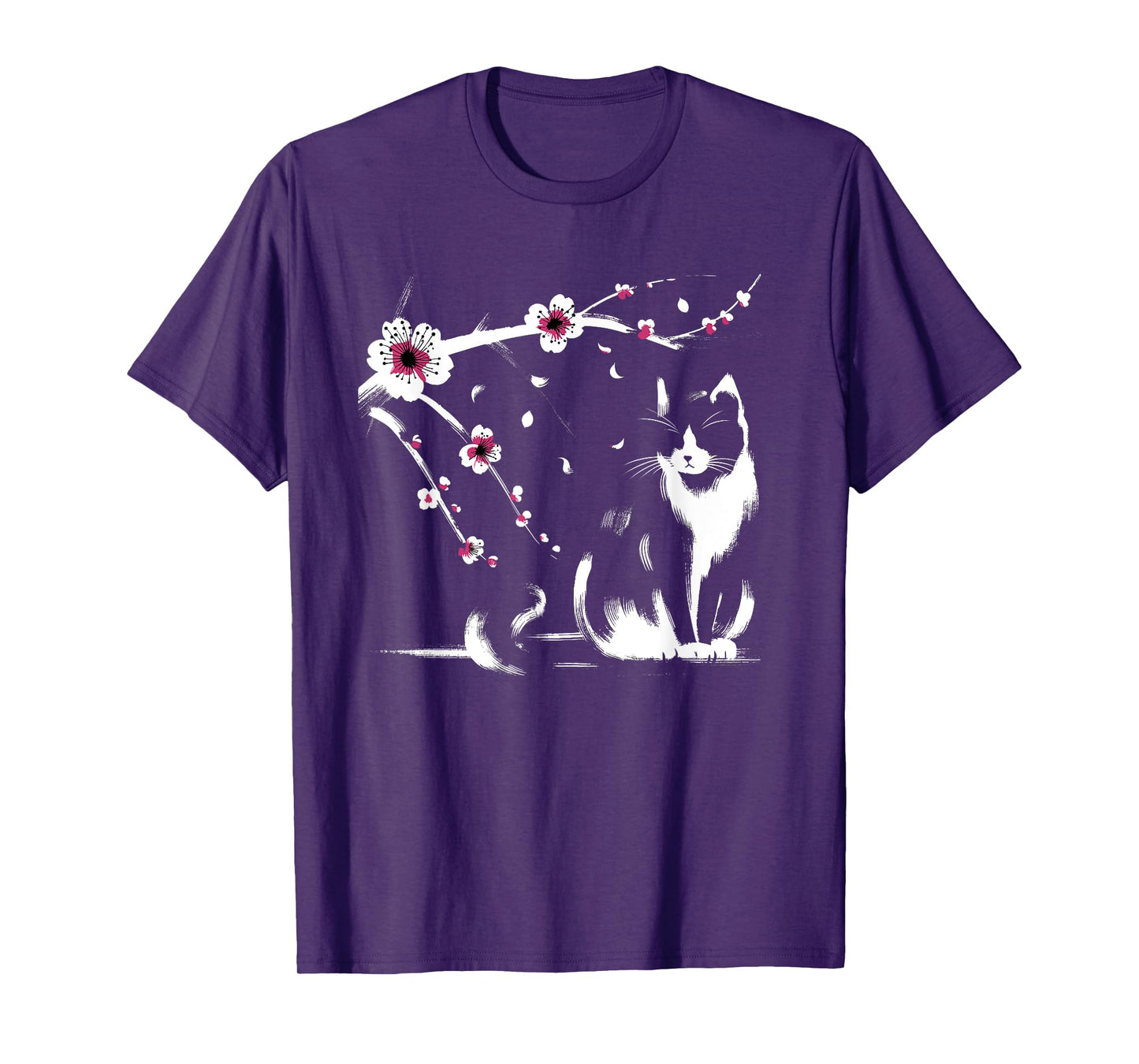 Kawaii Cat Anime Japanese Retro Men Women Kids Funny Cat T-Shirt