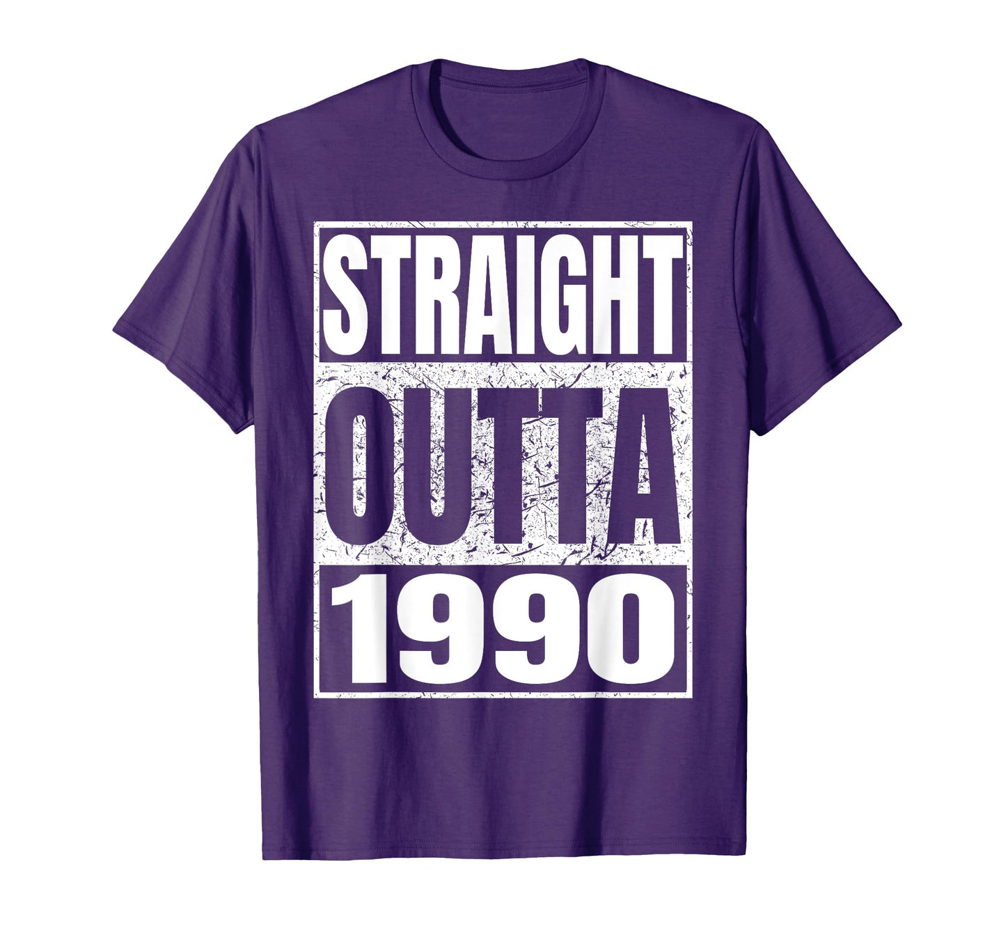 Straight Outta 1990 Classic Year Birth of Birthday Vintage T-Shirt