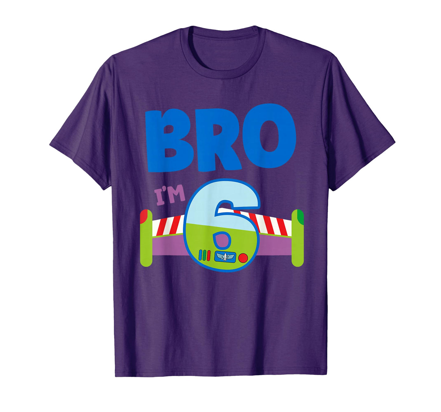 6th Birthday Boy Toy Lover Bro I'm 6 Year Old Story Party T-Shirt