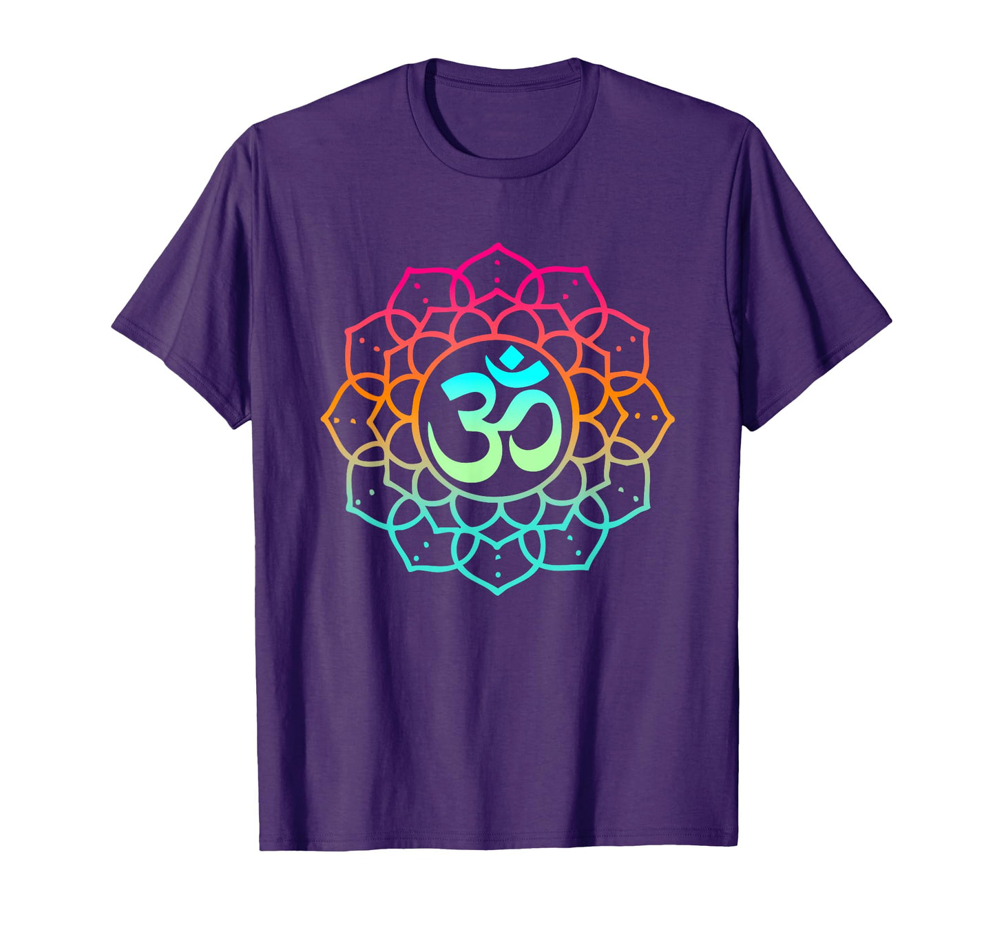 Om Mandala Spiritual Zen Yoga Buddhist Meditate Mindfulness T-Shirt