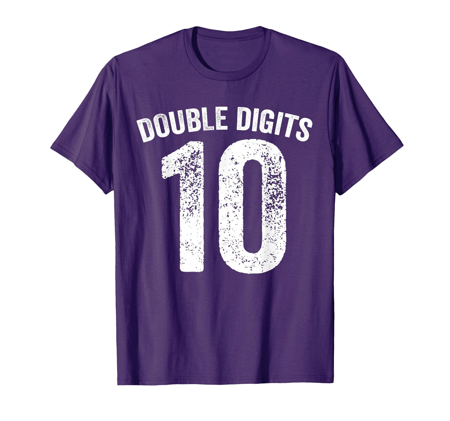10 Double Digits 10 Year Old Gifts 10th Birthday Ten BDay T-Shirt
