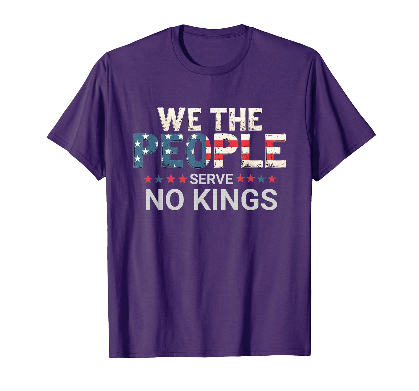 No Kings In America, Democracy, We The People T-Shirt