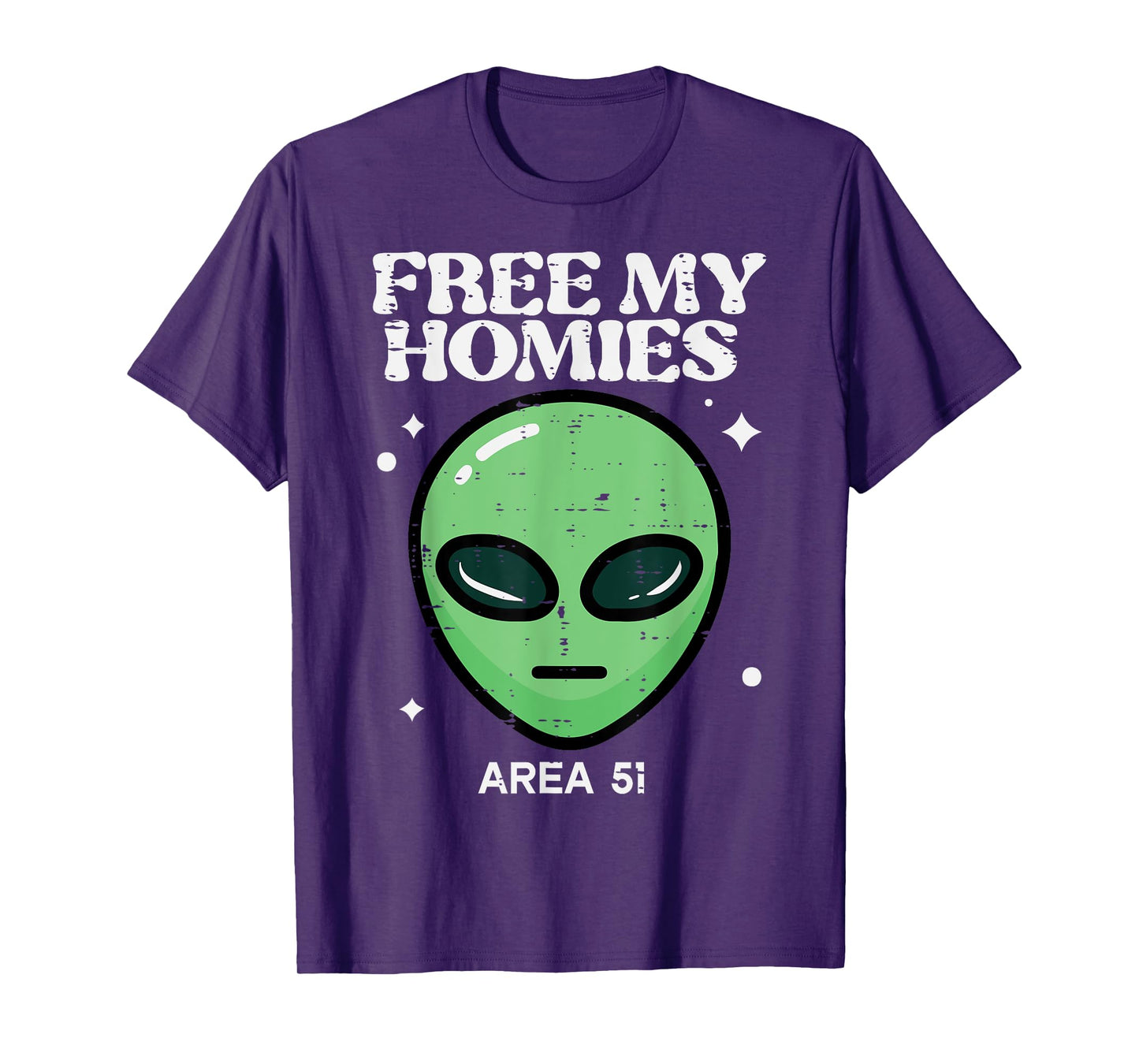 Alien Free My Homies Area 51 Funny UFO Boys Kids Men Women T-Shirt
