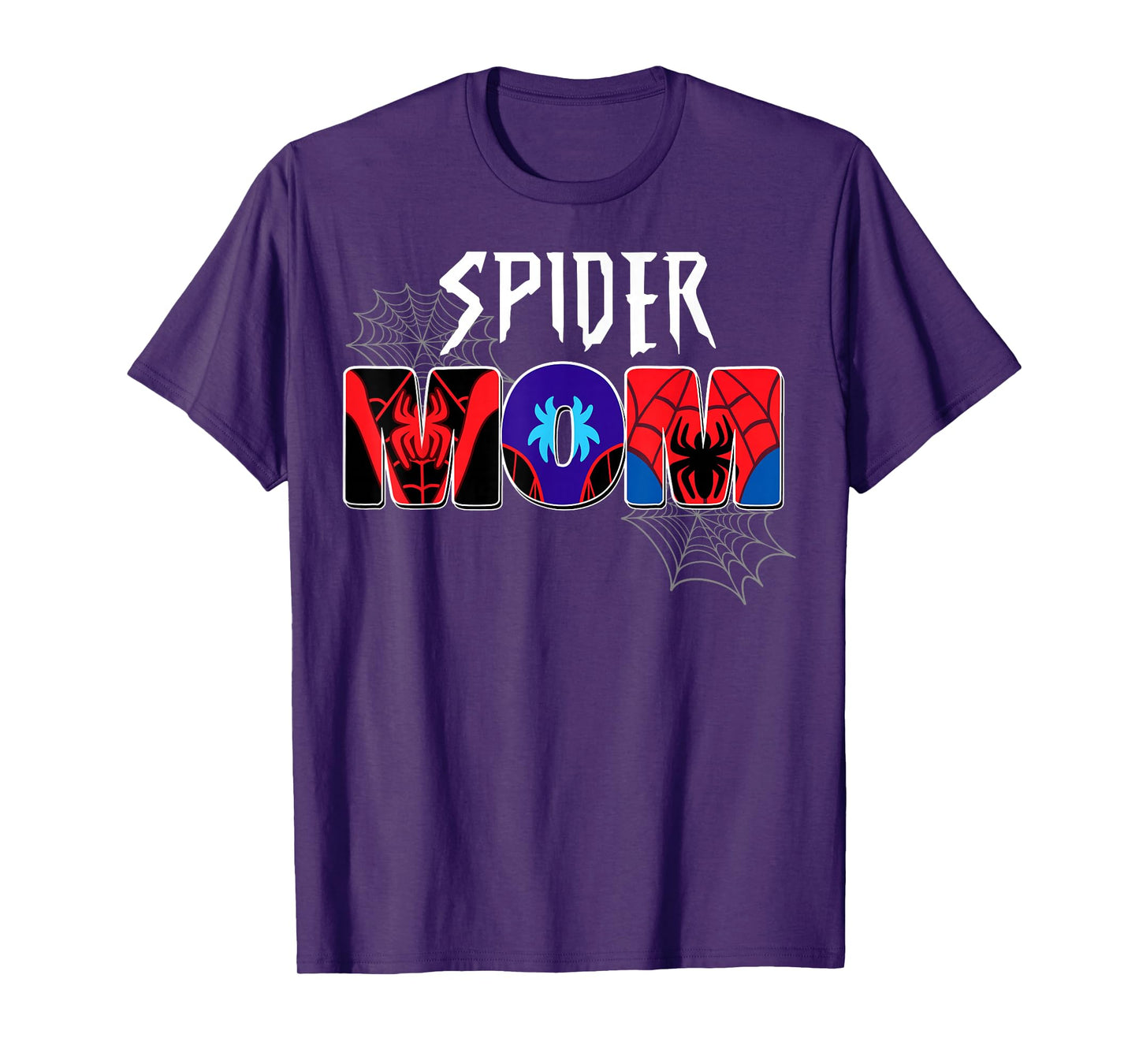 Women Spider Mom Mother's Day Matching Family Birthday T-Shirt