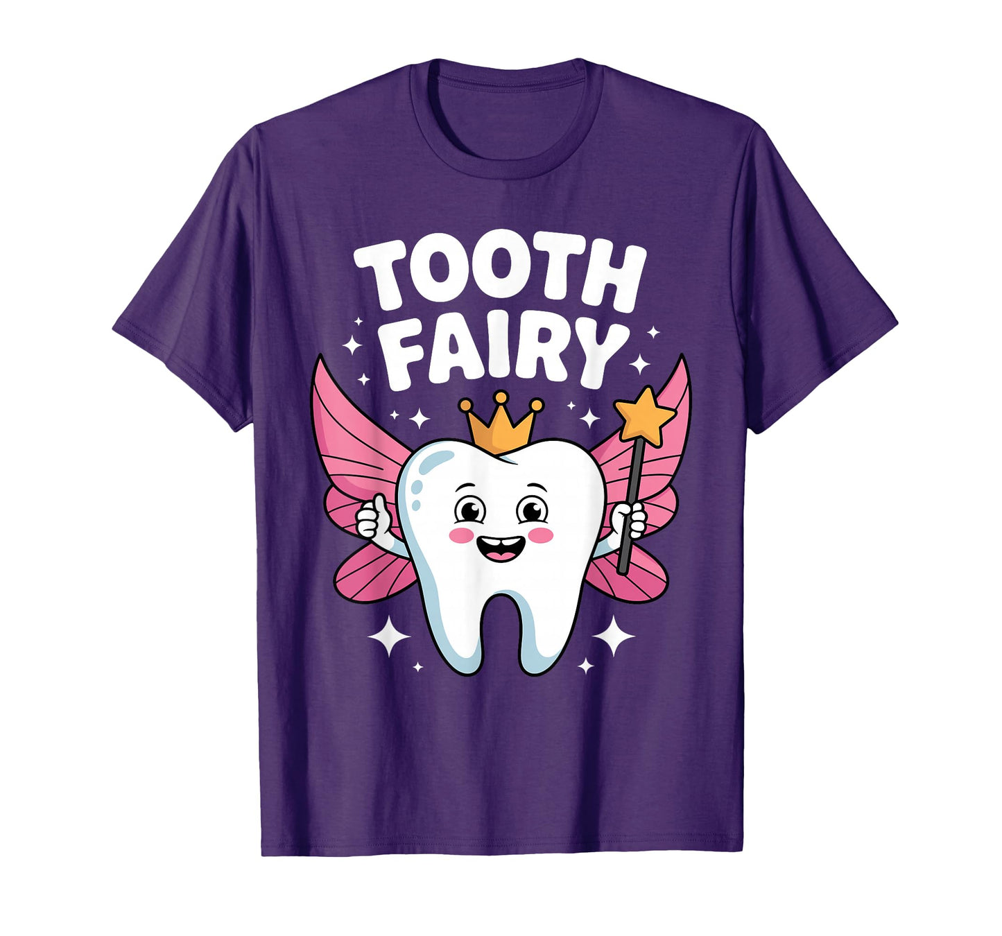 Best Tooth Fairy Costume for Women Girls Dental Tooth Fairy T-Shirt