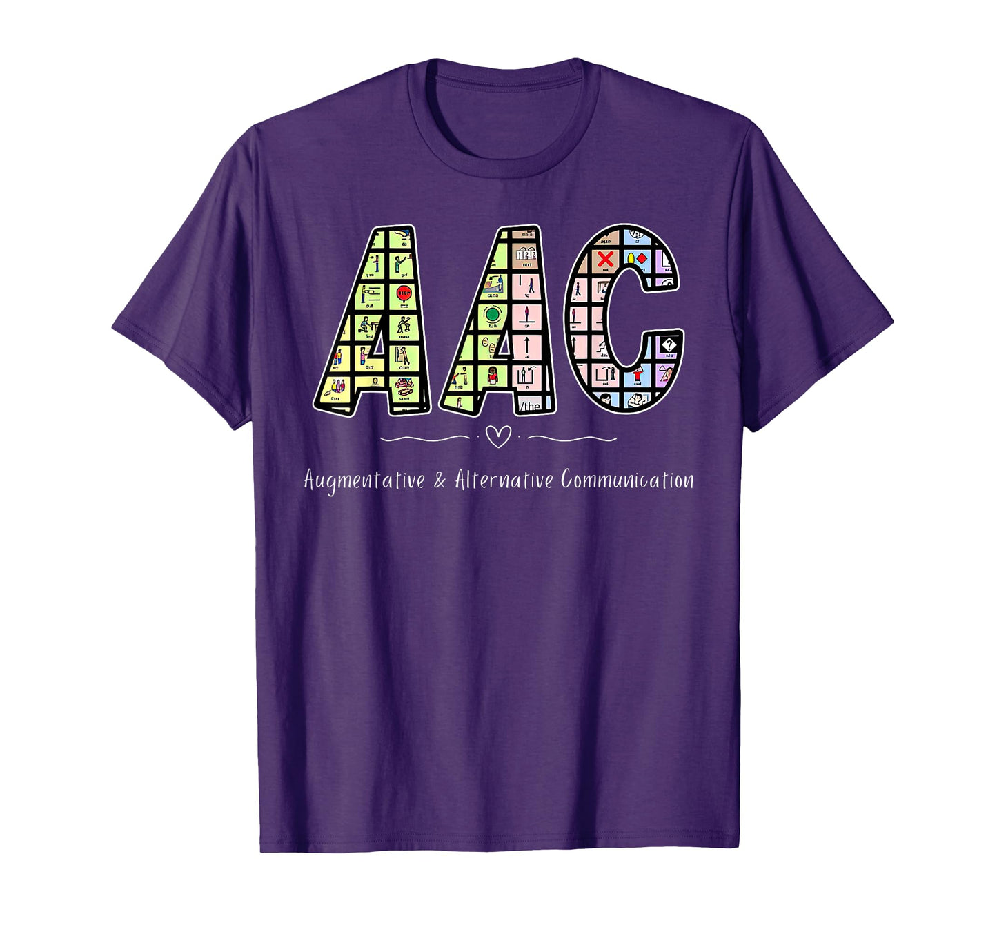 Retro AAC Augmentative & Alternative Communication SPED Team T-Shirt