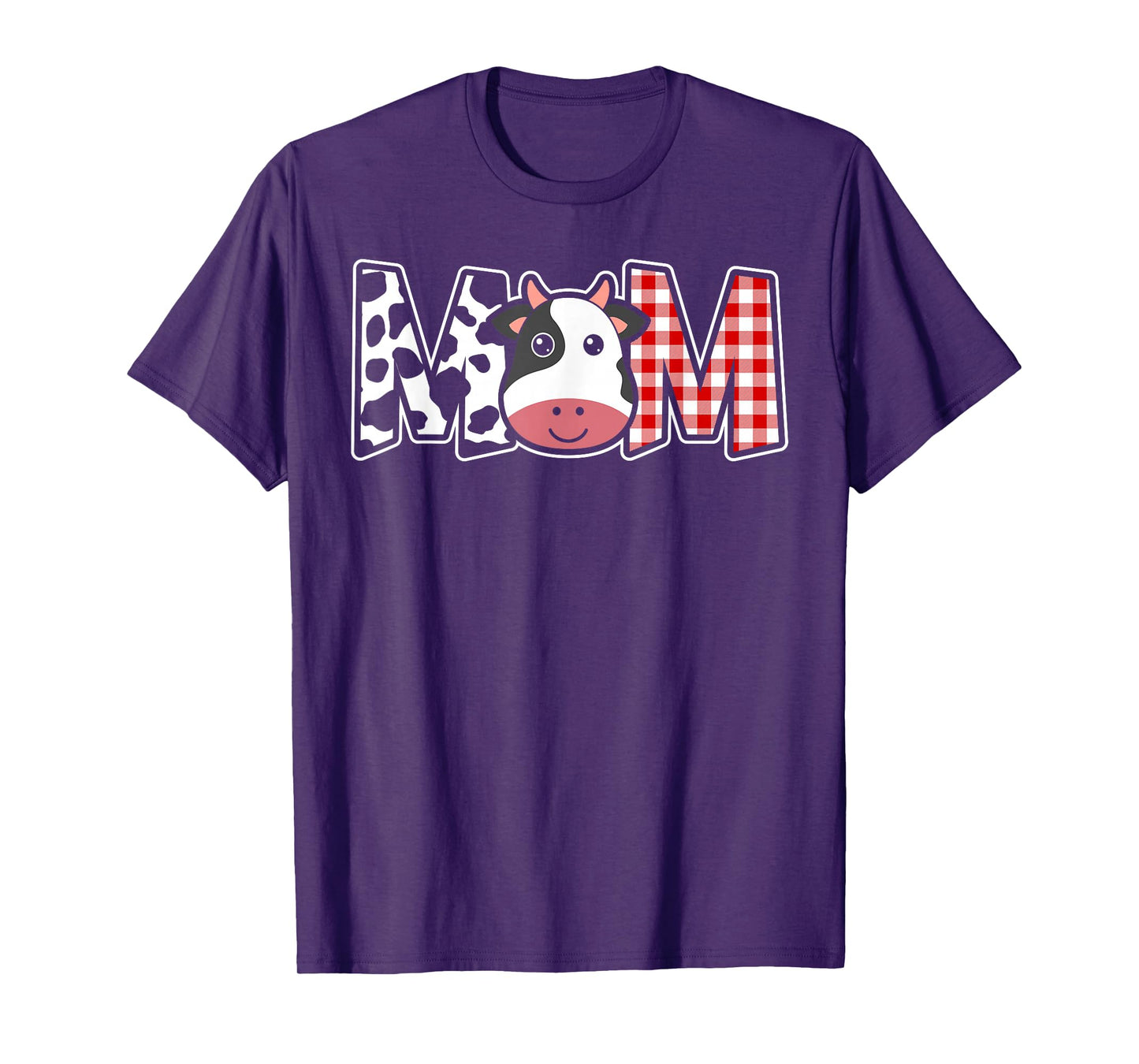 Cow Mom or Dad Birthday Farm Birthday Party T-Shirt