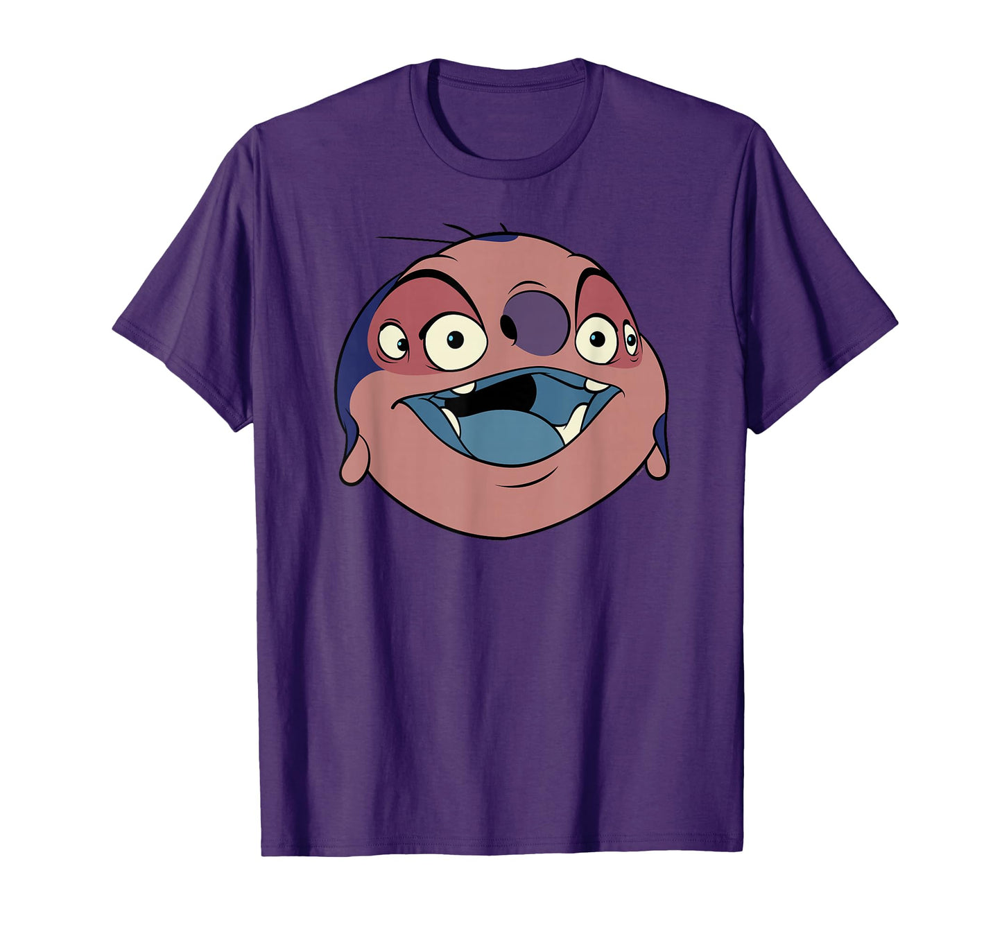 Disney Lilo & Stitch Jumba Jookiba Smiling Big Face Costume T-Shirt