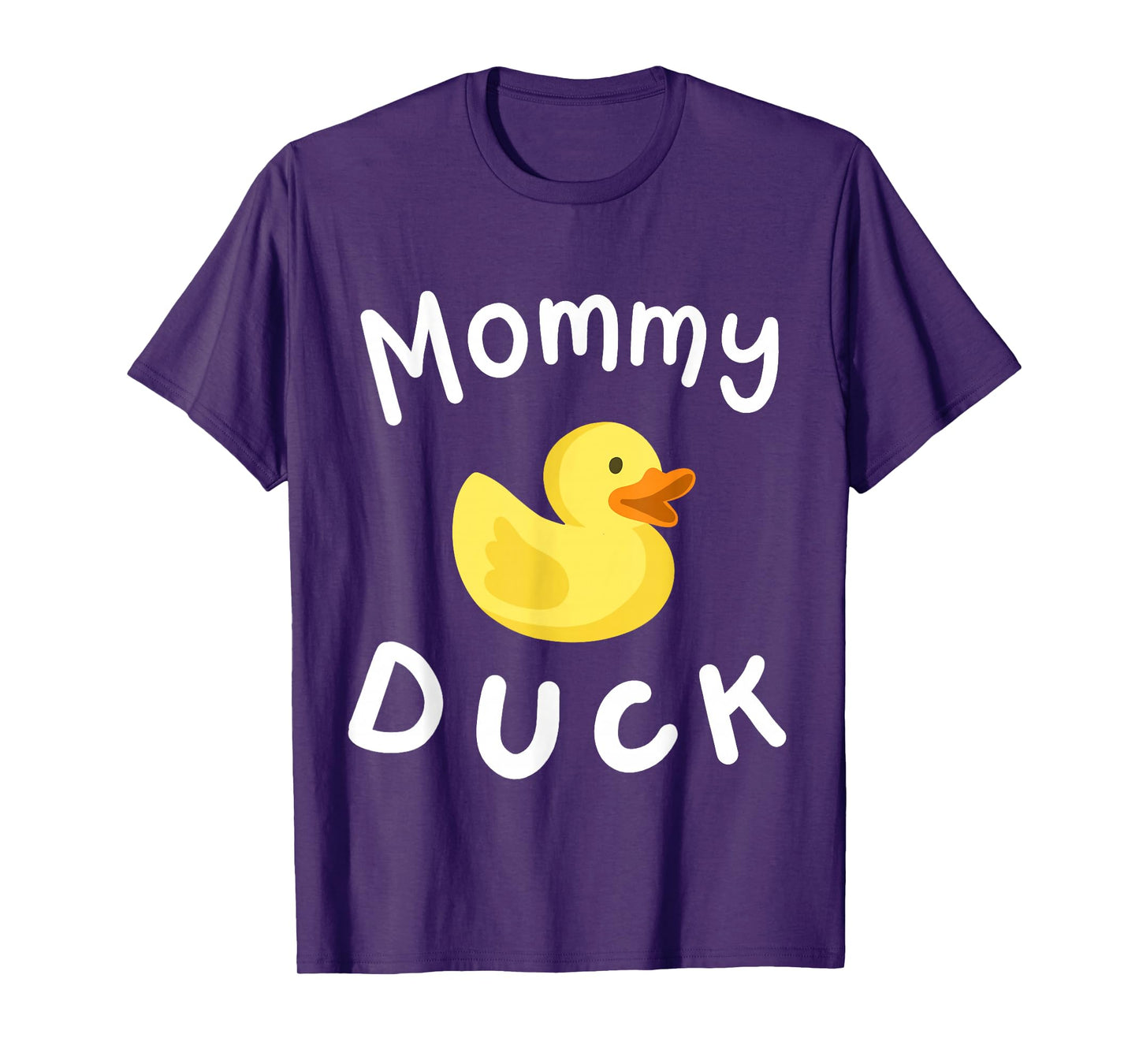 Mommy Duck Birthday Rubber Duck Lover Family Matching Women T-Shirt