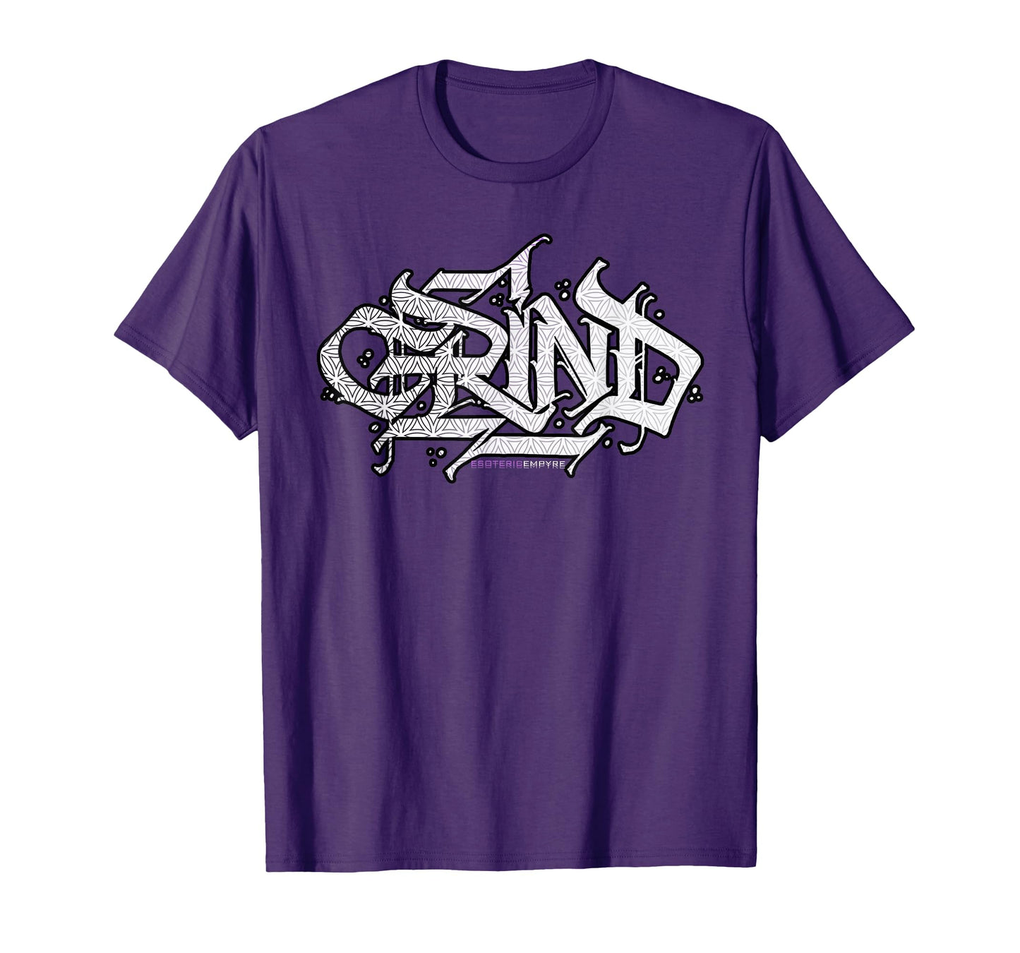 Hustle Grind Crush x Flower of Life T-Shirt