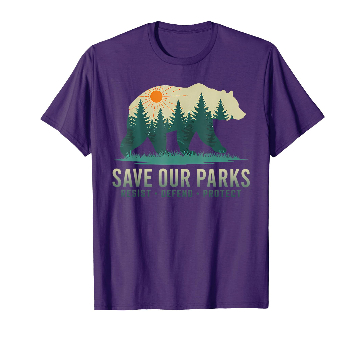 Save Our Parks Resist National Park Protect ALT US T-Shirt