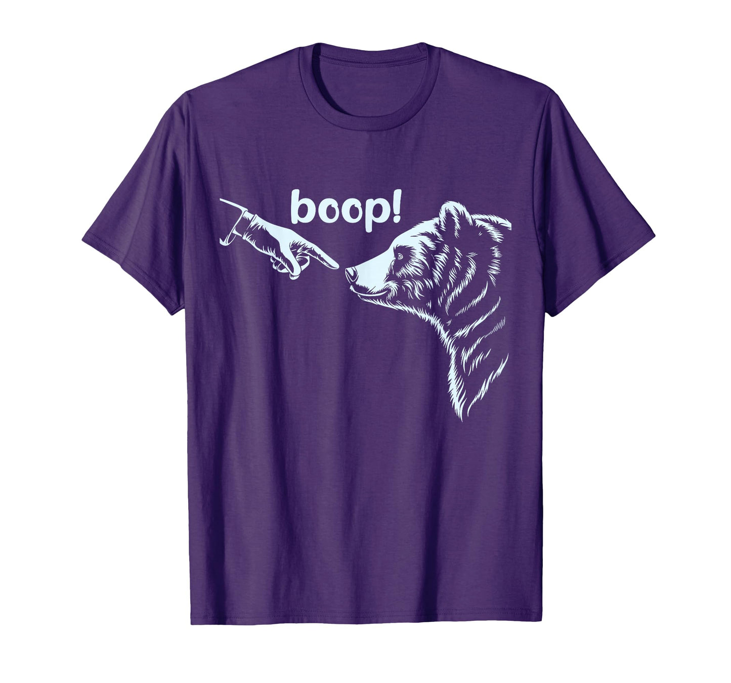 National Park Bear Boop Bear Nose Boop Bear T-Shirt