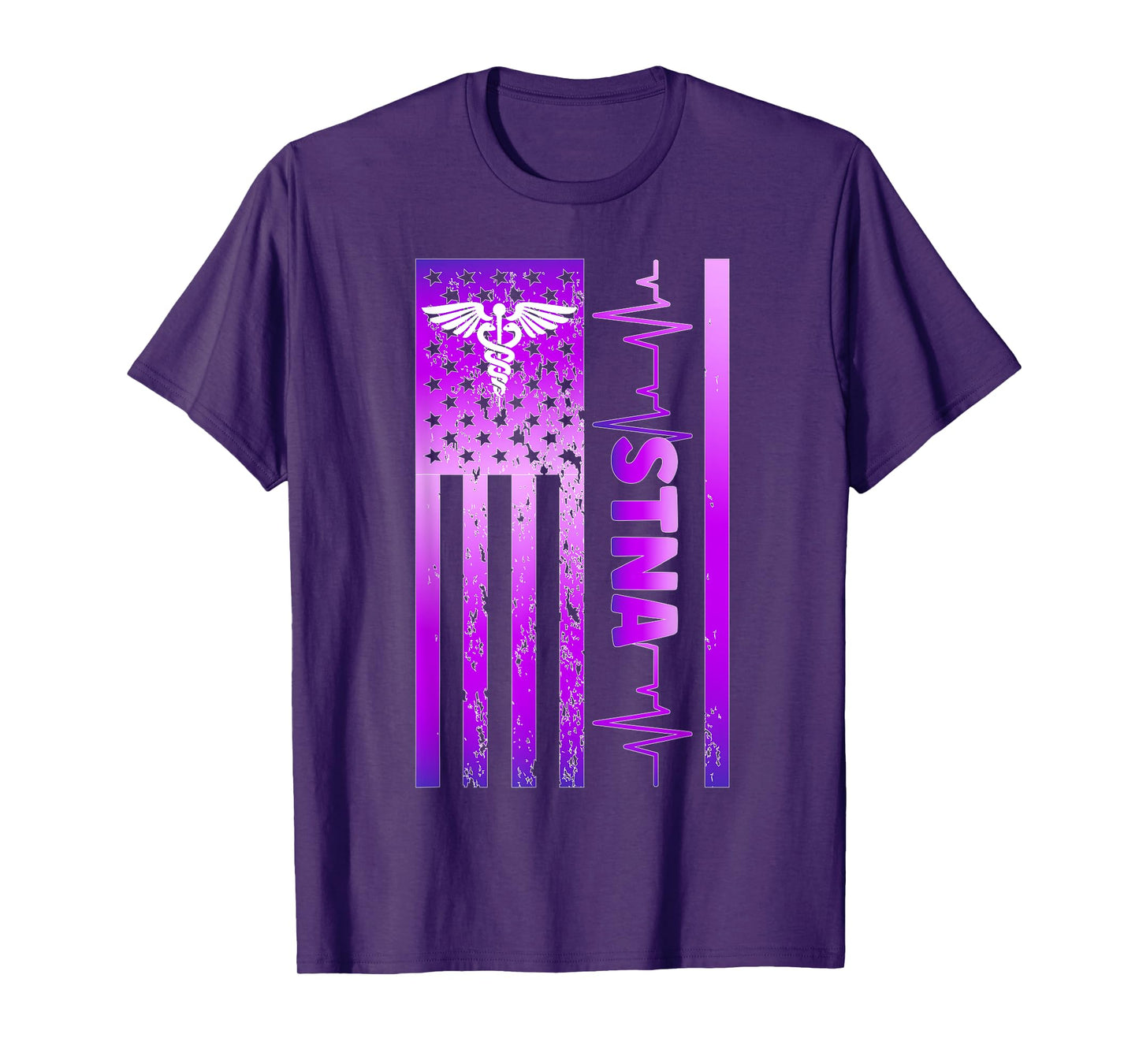 STNA US Flag State Tested Nursing Assistant T-Shirt