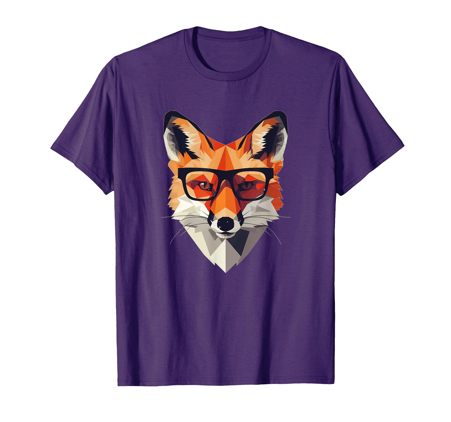 A stylish fox wearing spectacles T-Shirt