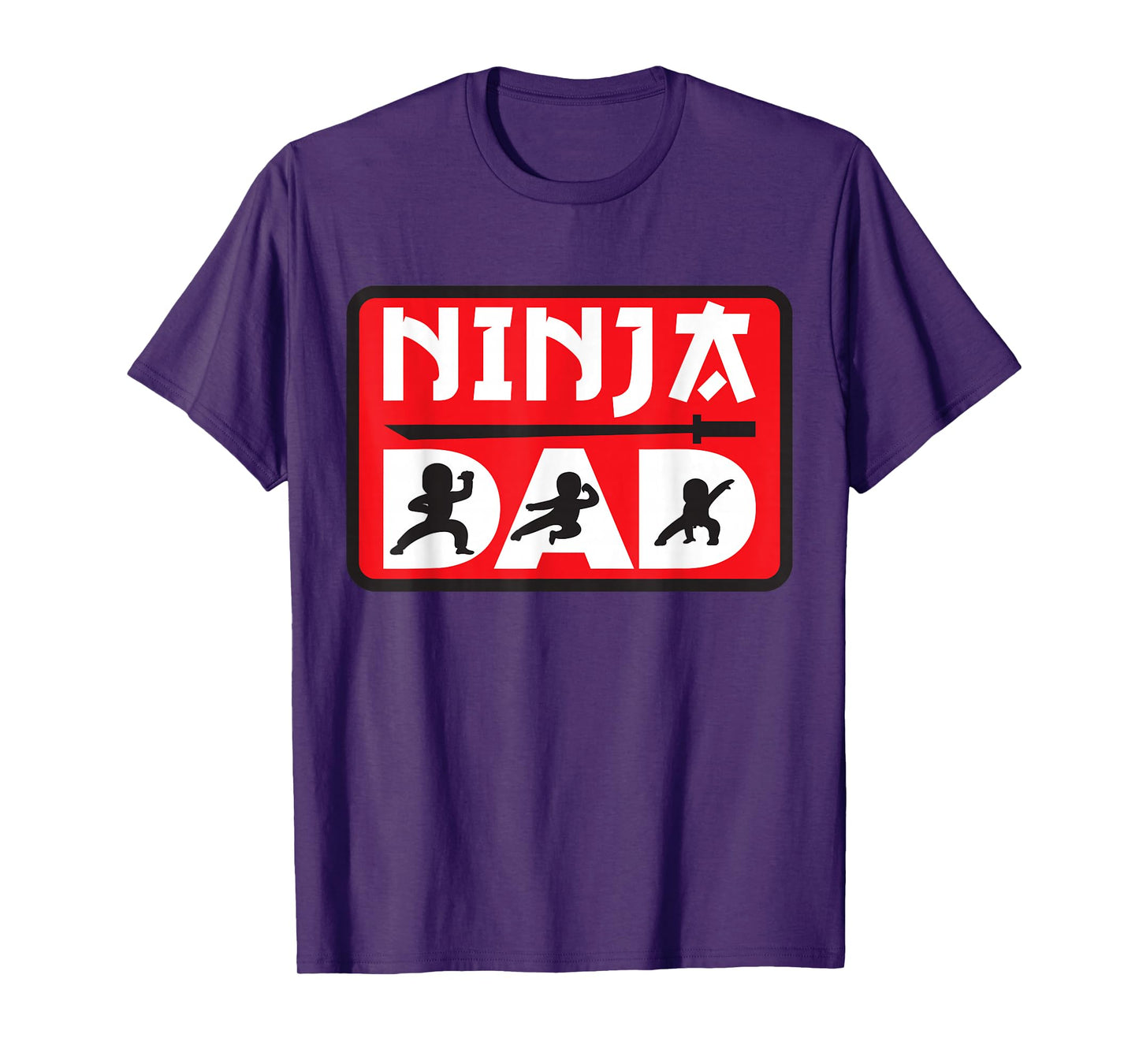 Ninja Dad Matching Family Ninja Warrior Funny Gift T-Shirt