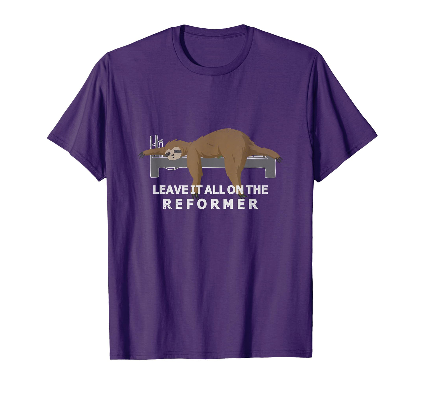 Reformer Pilates sloth Pilates T-Shirt