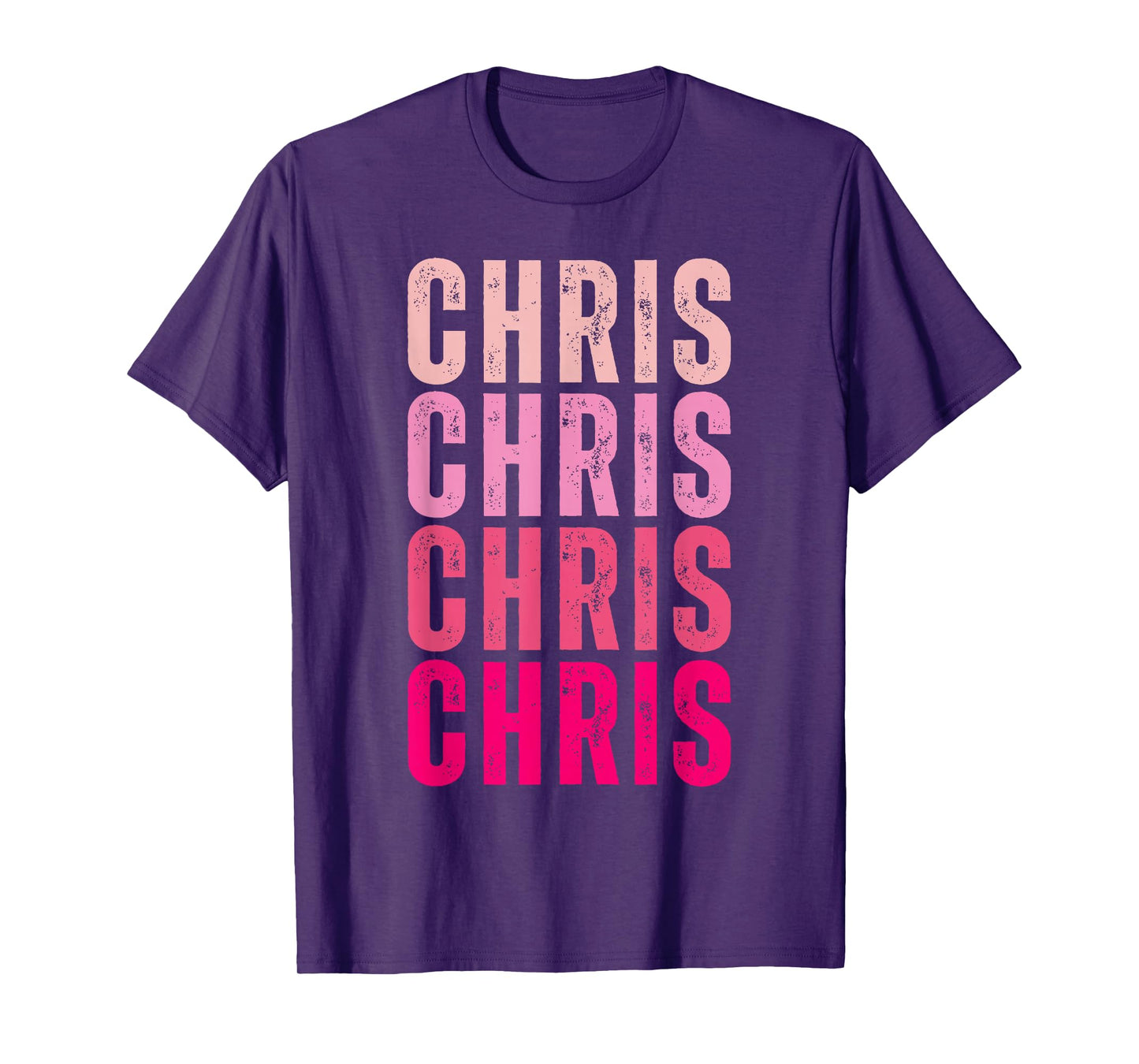 I Love Chris First Name Chris Vintage T-Shirt