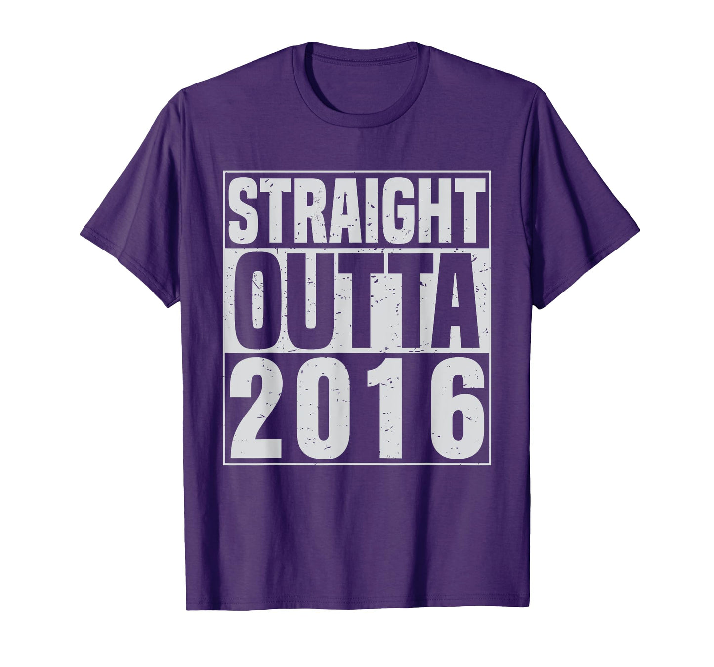 Straight Outta 2016 Classic Years Vintage Birth of Birthday T-Shirt