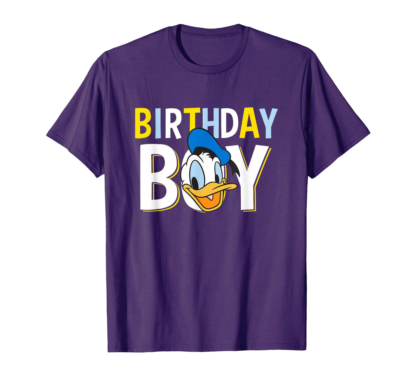 Disney Mickey And Friends Birthday Boy Vintage Donald Duck T-Shirt