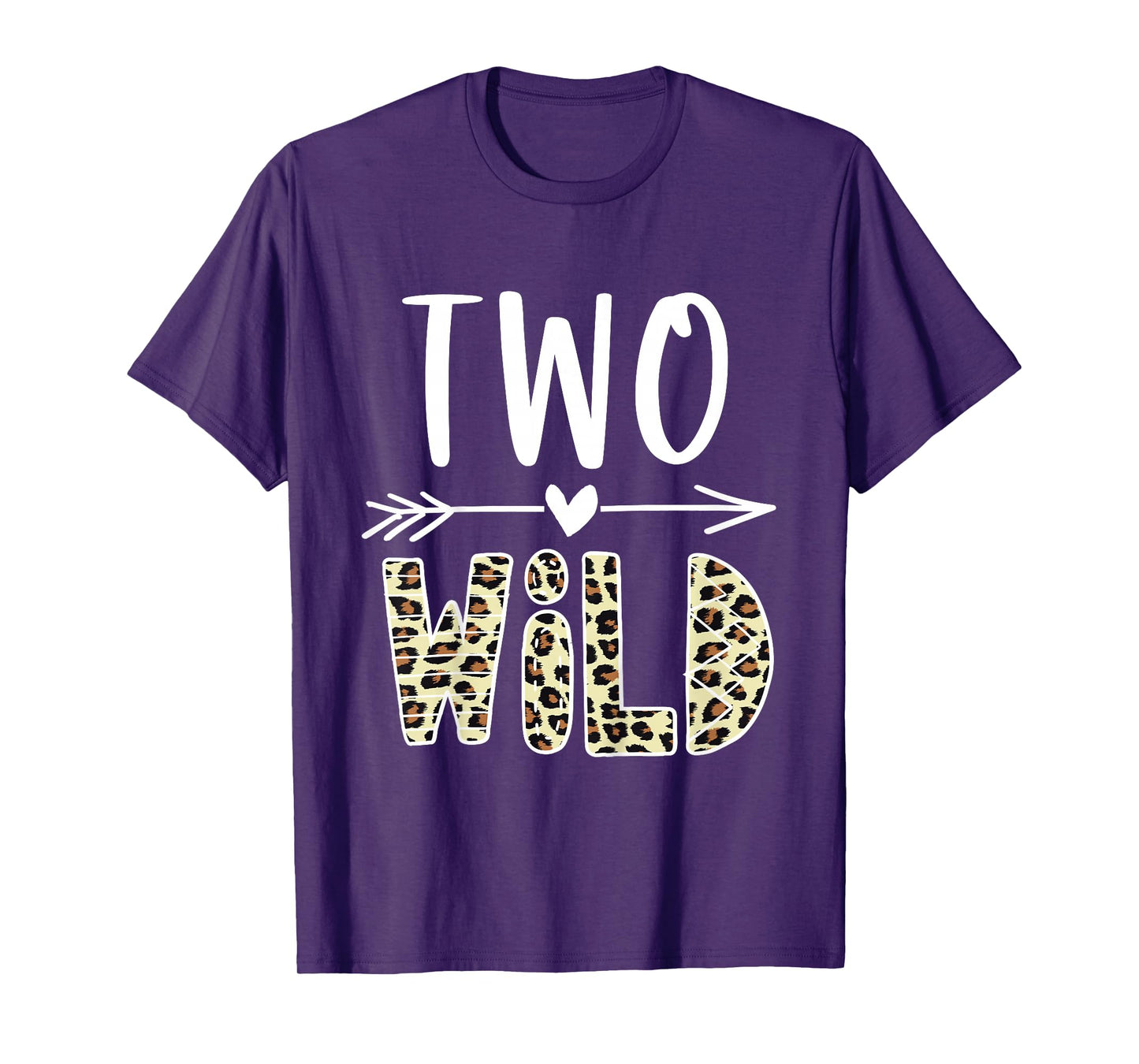 Two Wild 2 Year Old Girl Gifts 2nd Birthday Second BDay T-Shirt