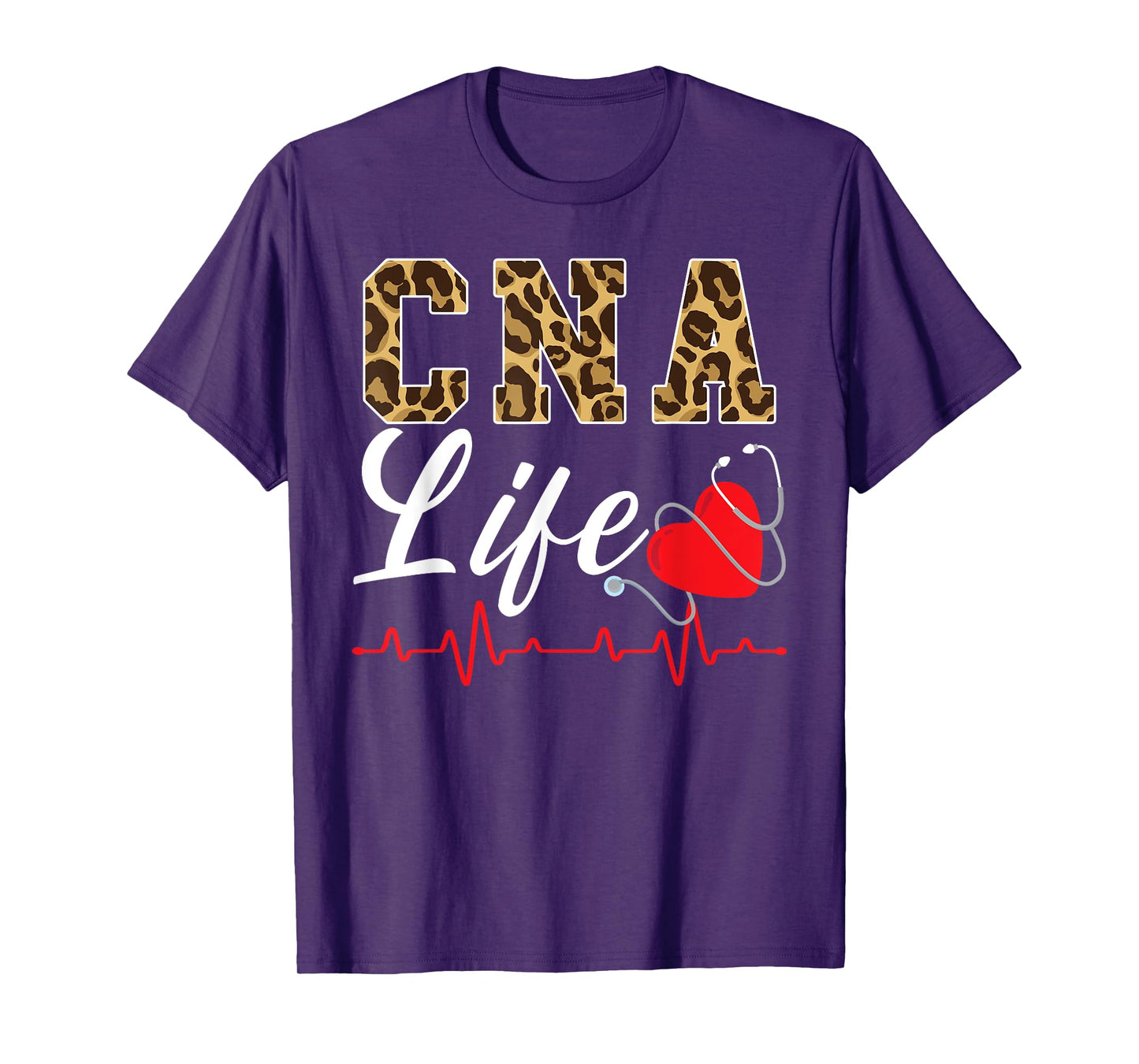 CNA Life Certified Nursing Assistant Medical Worker Hospital T-Shirt