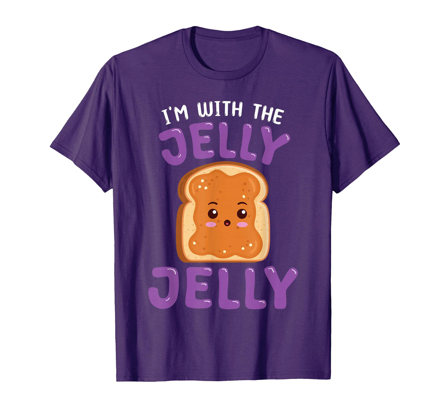 Peanut Butter-Jelly Funny Matching Couple Best Friend T-Shirt