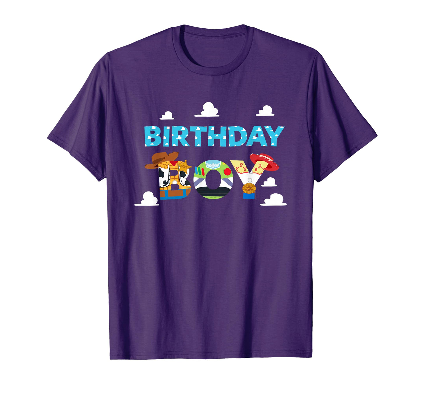 Disney and Pixar’s Toy Story Clouds Birthday Boy T-Shirt