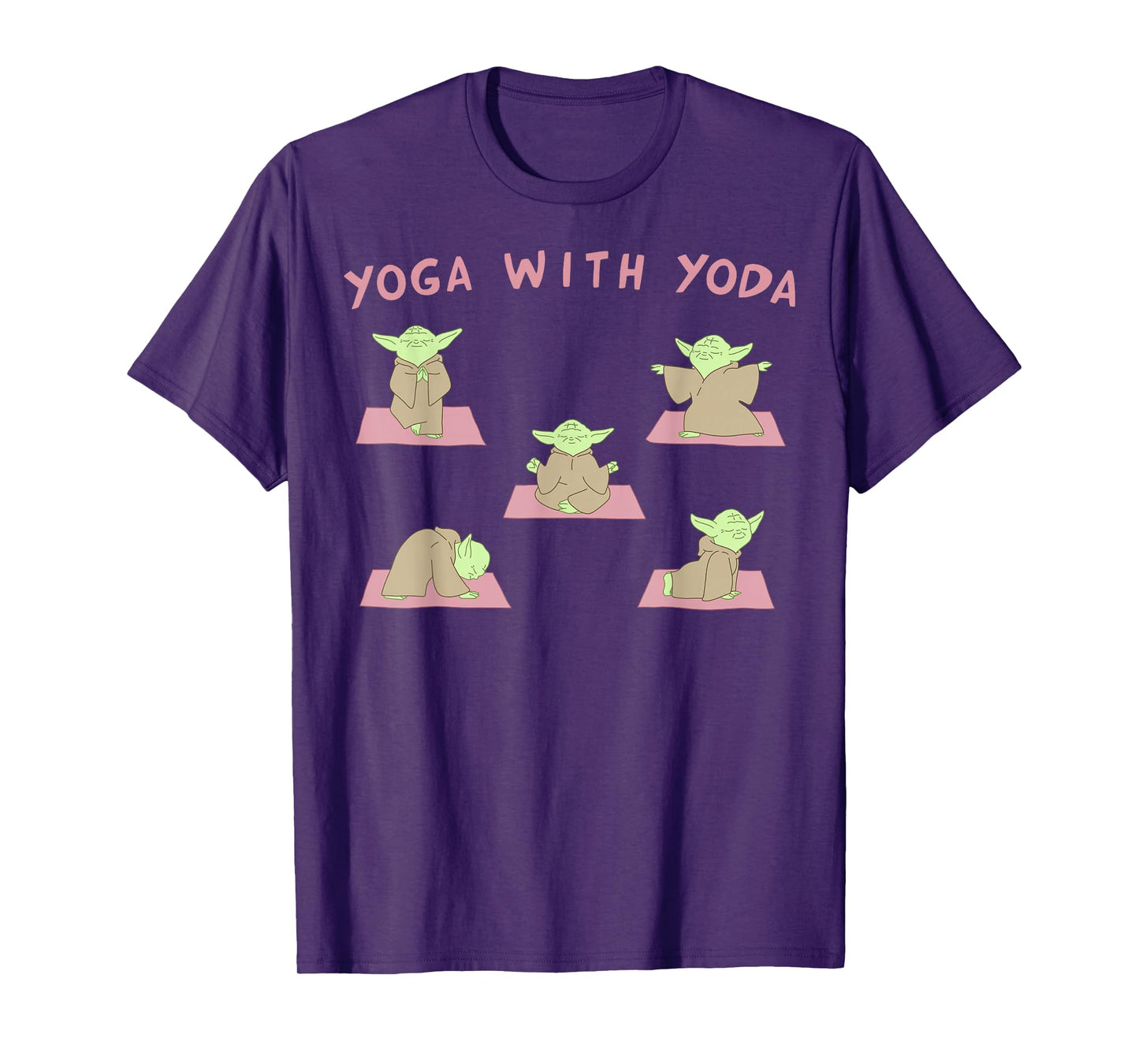 Star Wars Yoga With Yoda T-Shirt
