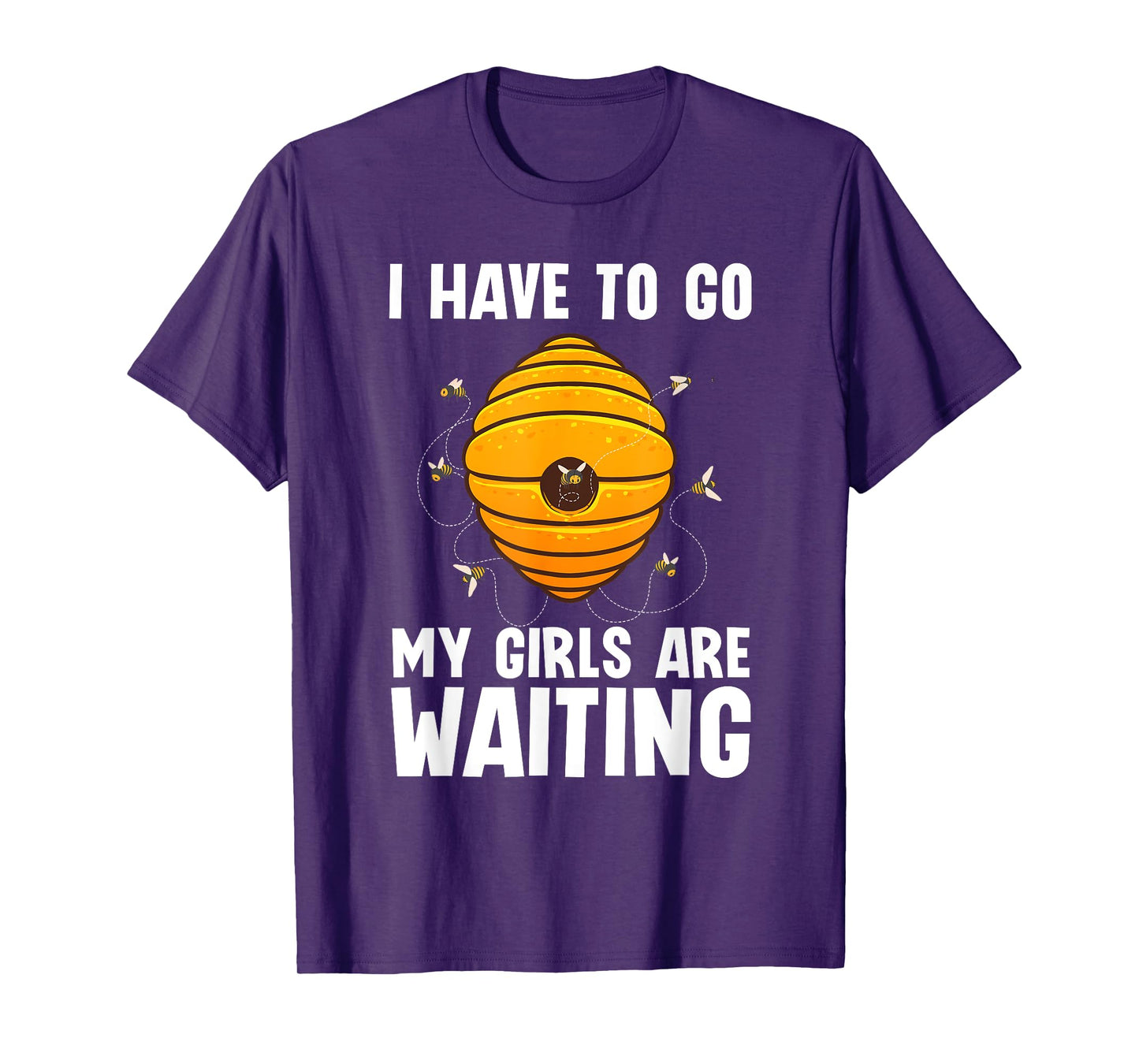 Funny Beekeeper Art For Women Girls Bee Beekeeping Beekeeper T-Shirt