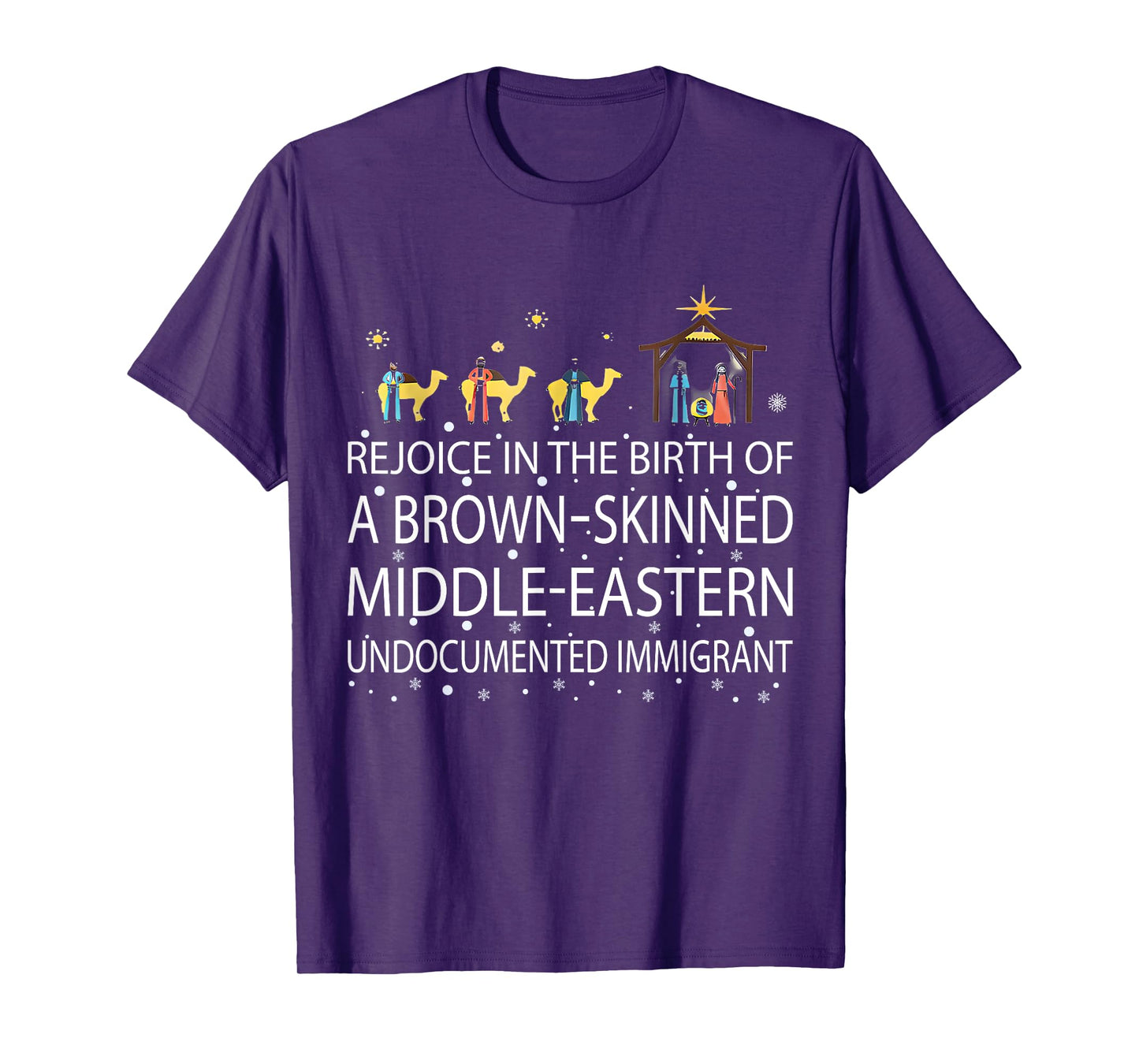 Rejoice In The Birth Of A Brown Skinned Middle Eastern T-Shirt