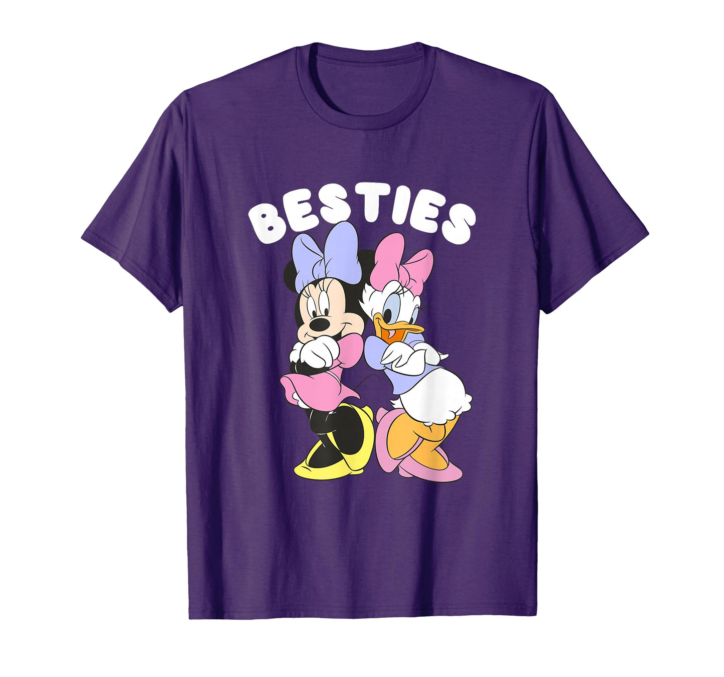 Disney Mickey and Friends Minnie and Daisy Besties Vibes T-Shirt