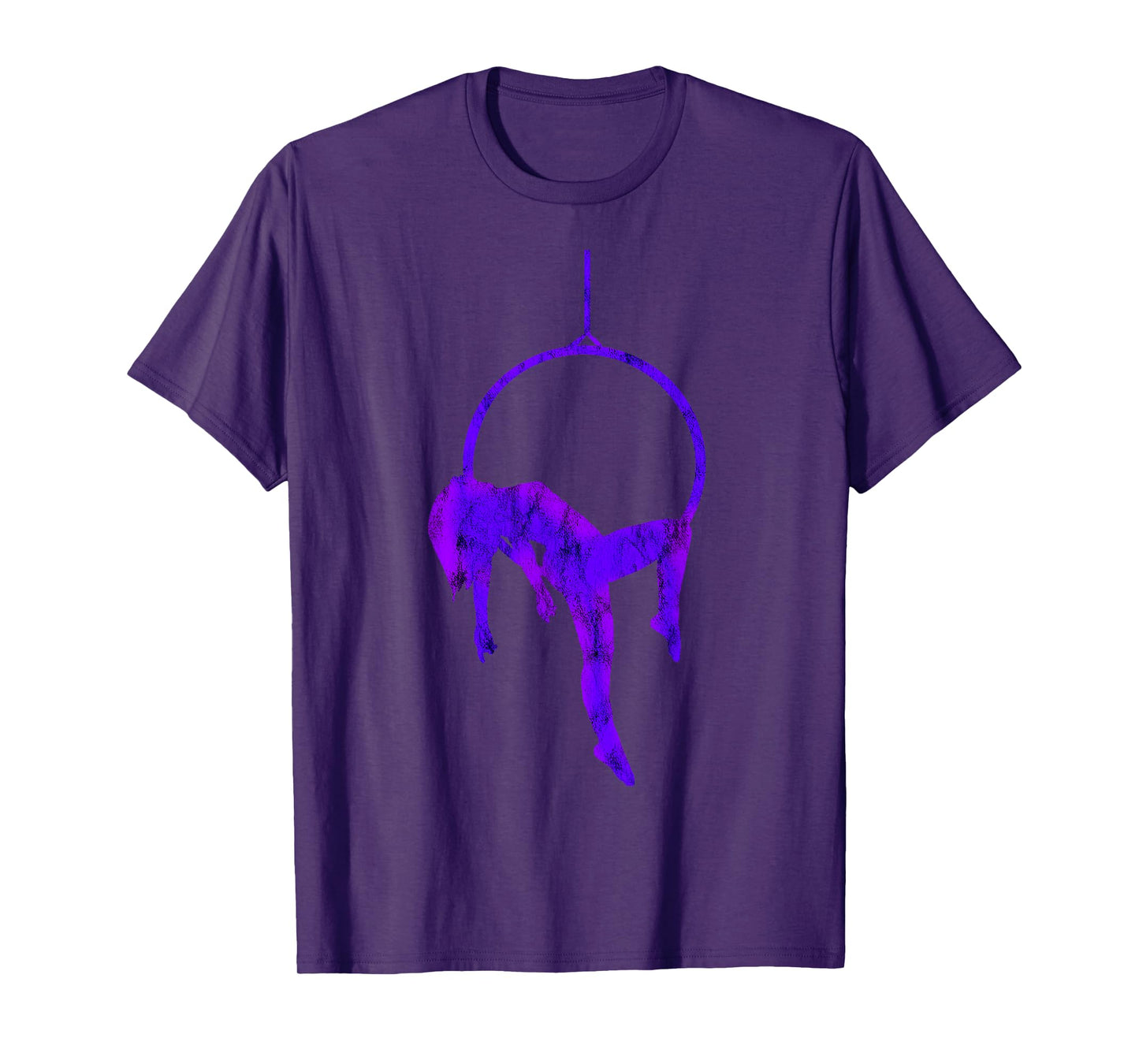 Hanging Aerialist Aerial Hoop Silk Circus Lyra Trapeze T-Shirt