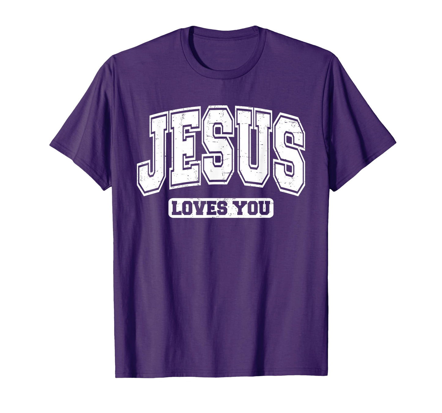 Jesus Loves You Vintage Style - Christian Faith T-Shirt