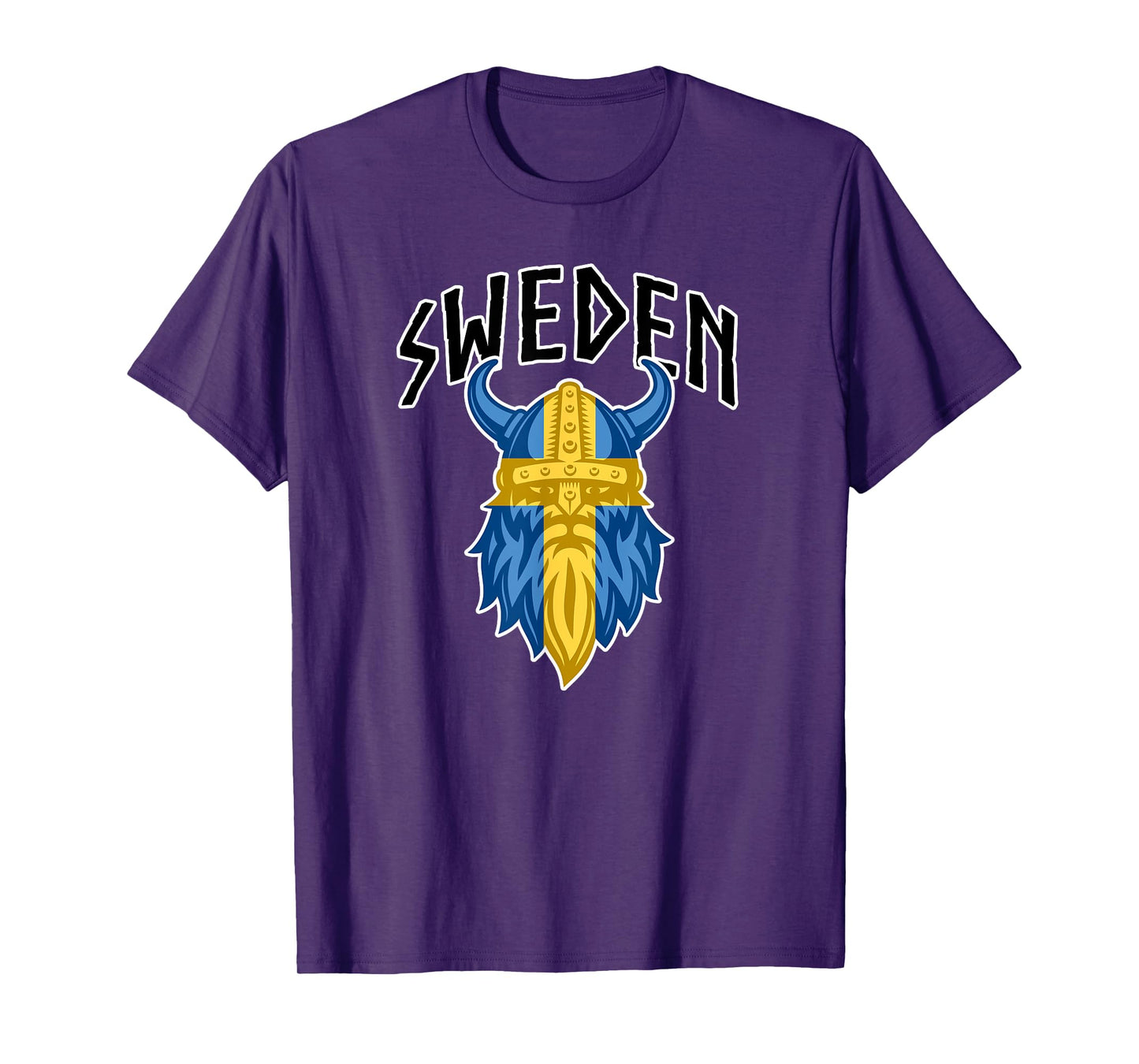 Sweden Swedish Sverige Flag Stockholm Scandinavia Nordic T-Shirt