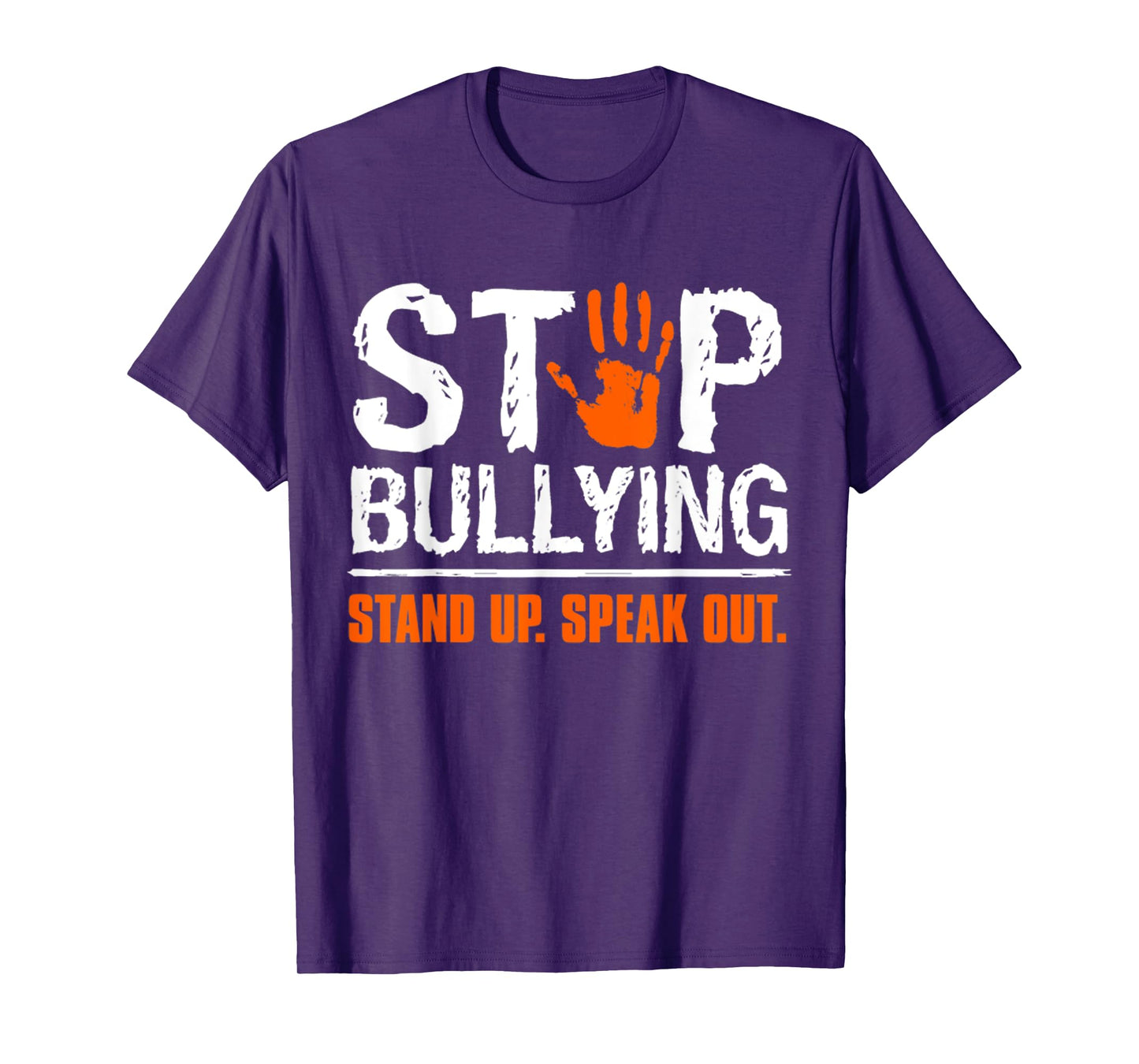Stop Bullying Orange Tshirt Stand Up Speak Out Unity Day T-Shirt