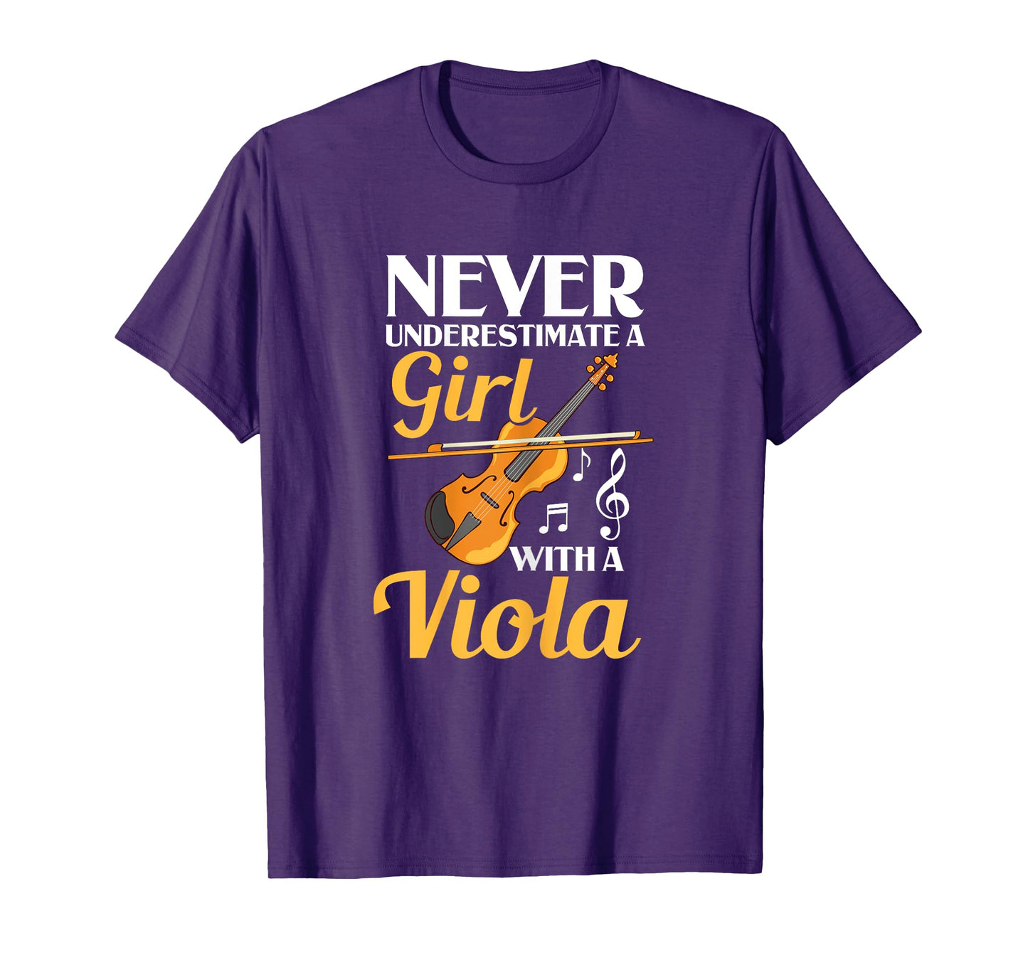 Viola Instrument Music Notes Player Lesson Beginner T-Shirt